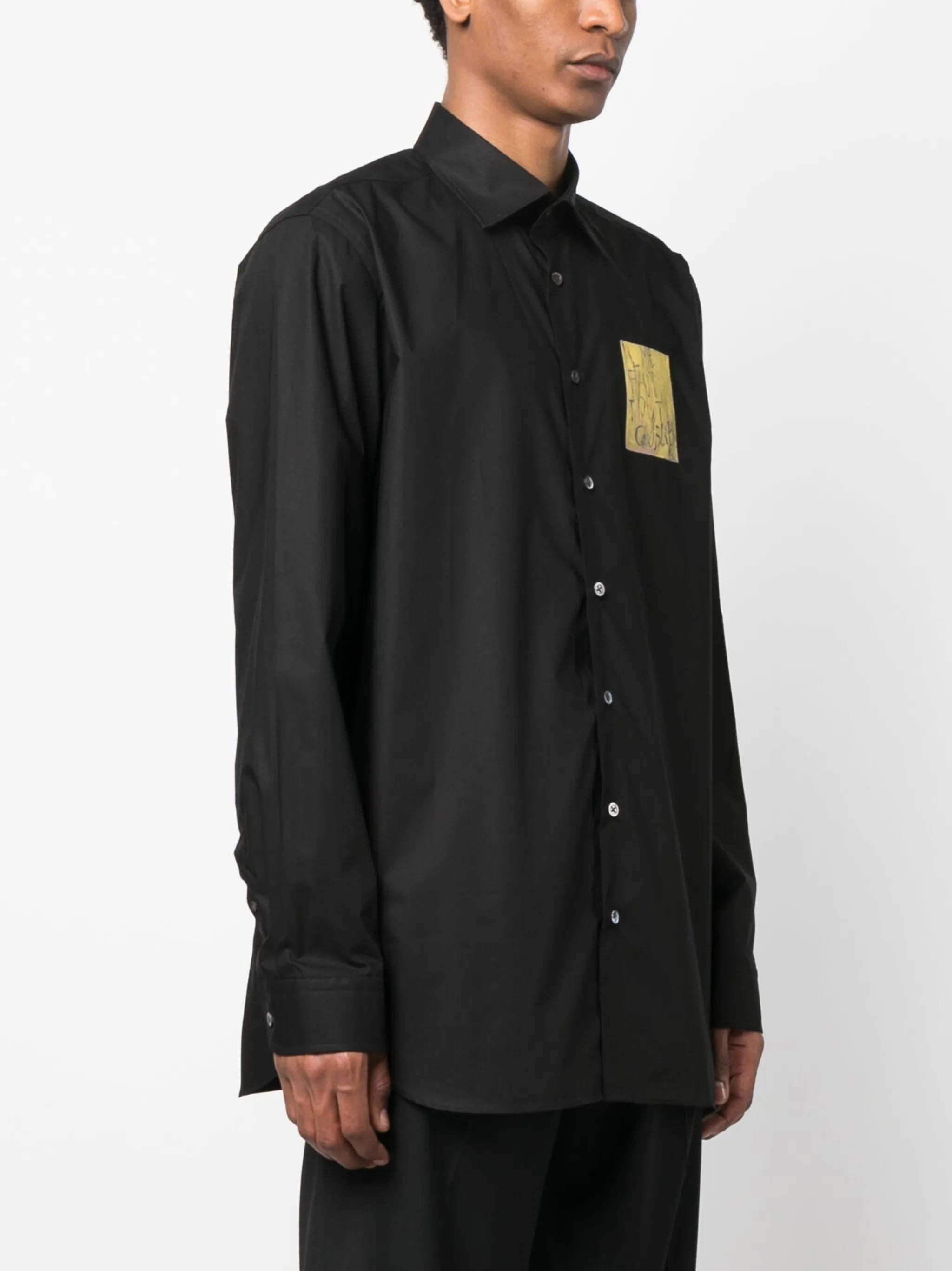 x Philippe Vandenberg artwork-patch shirt