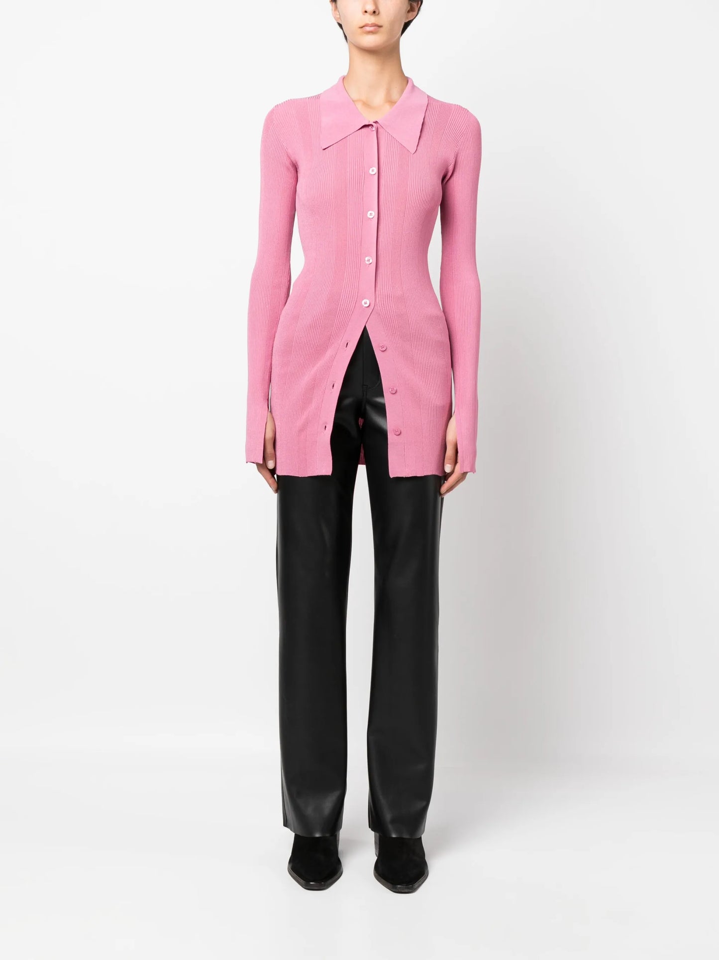 Kulia long ribbed cardigan