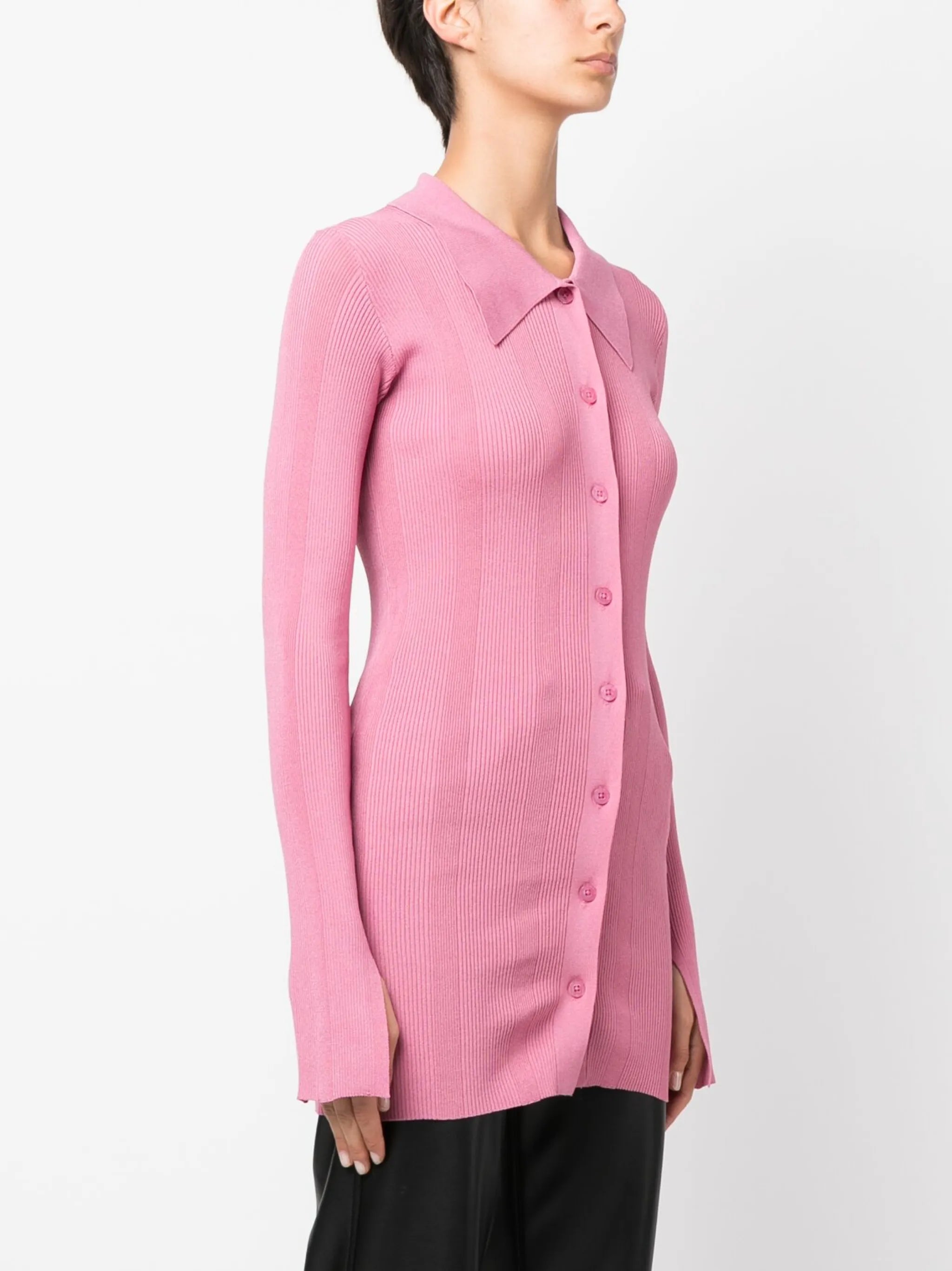 Kulia long ribbed cardigan