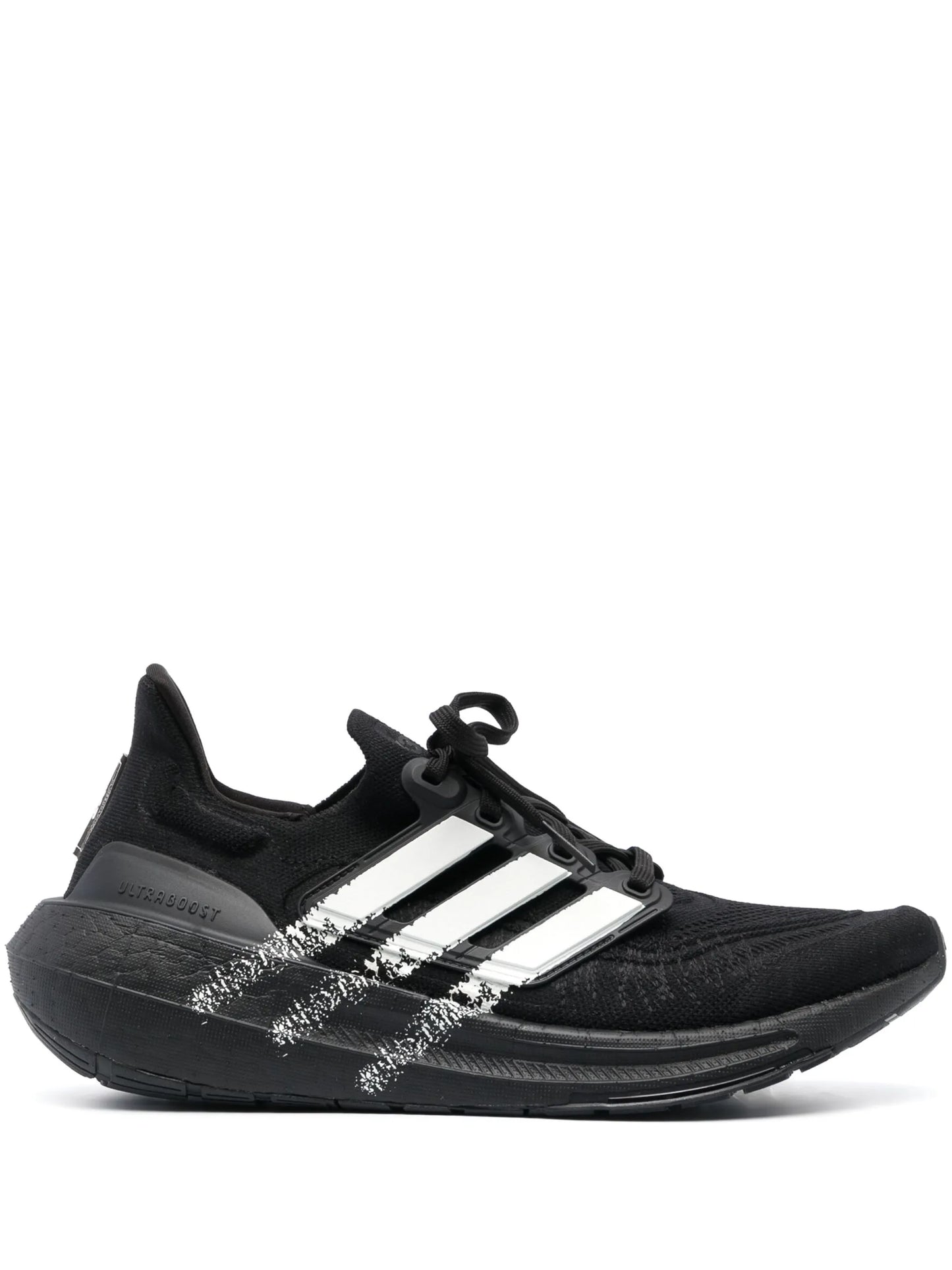 striped lace-up sneakers