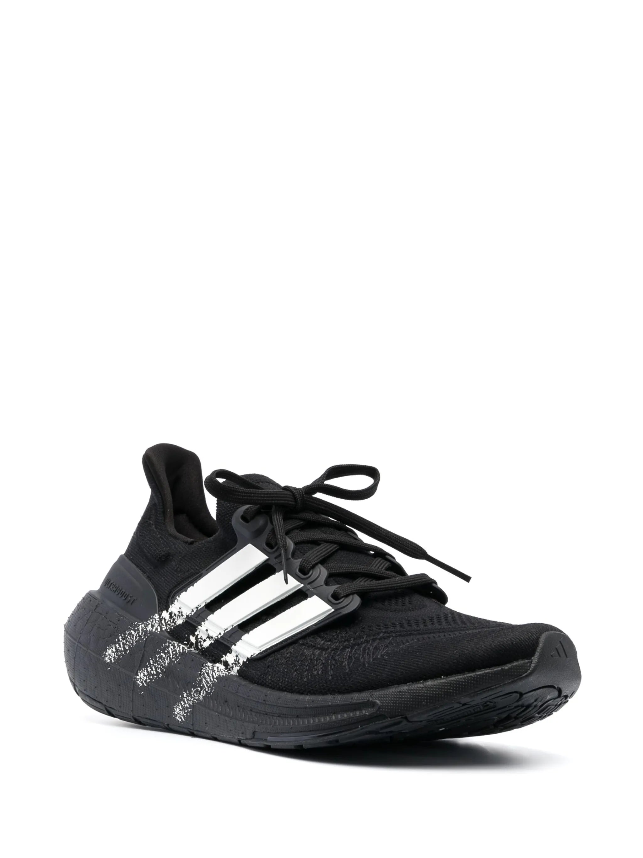 striped lace-up sneakers