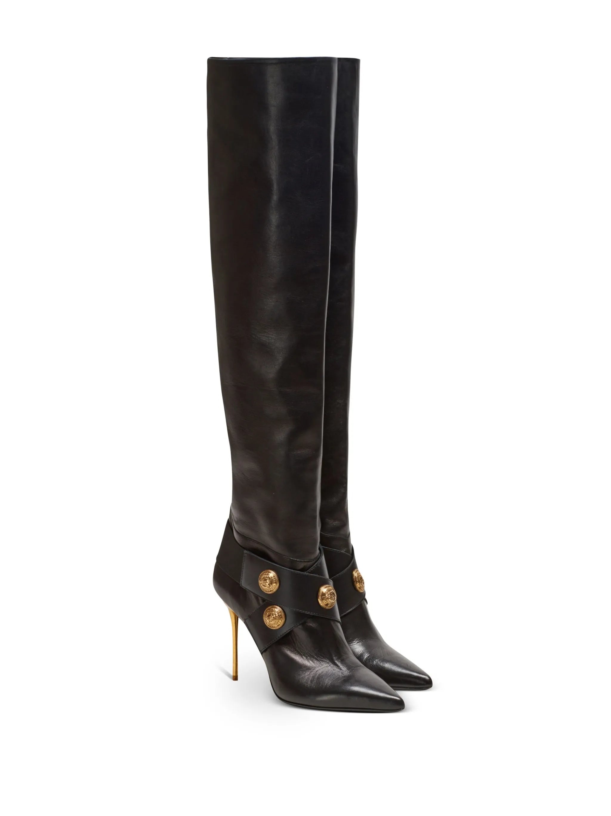Alma leather knee-high boots