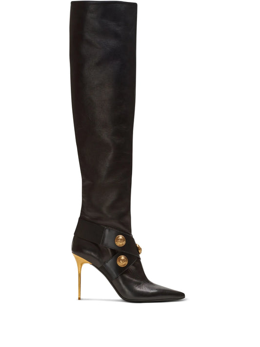 Alma leather knee-high boots
