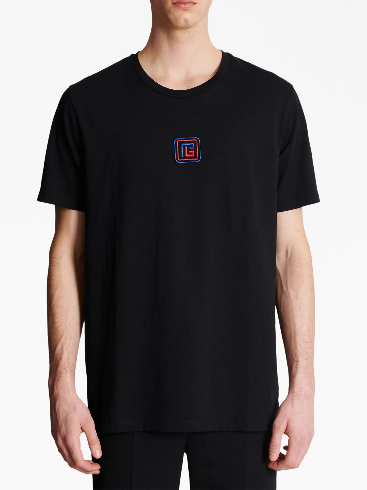 embroidered-logo short-sleeve T-shirt
