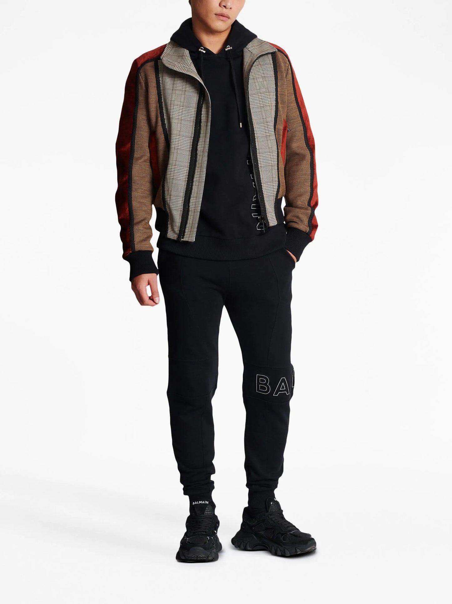 logo-print hoodie sweater