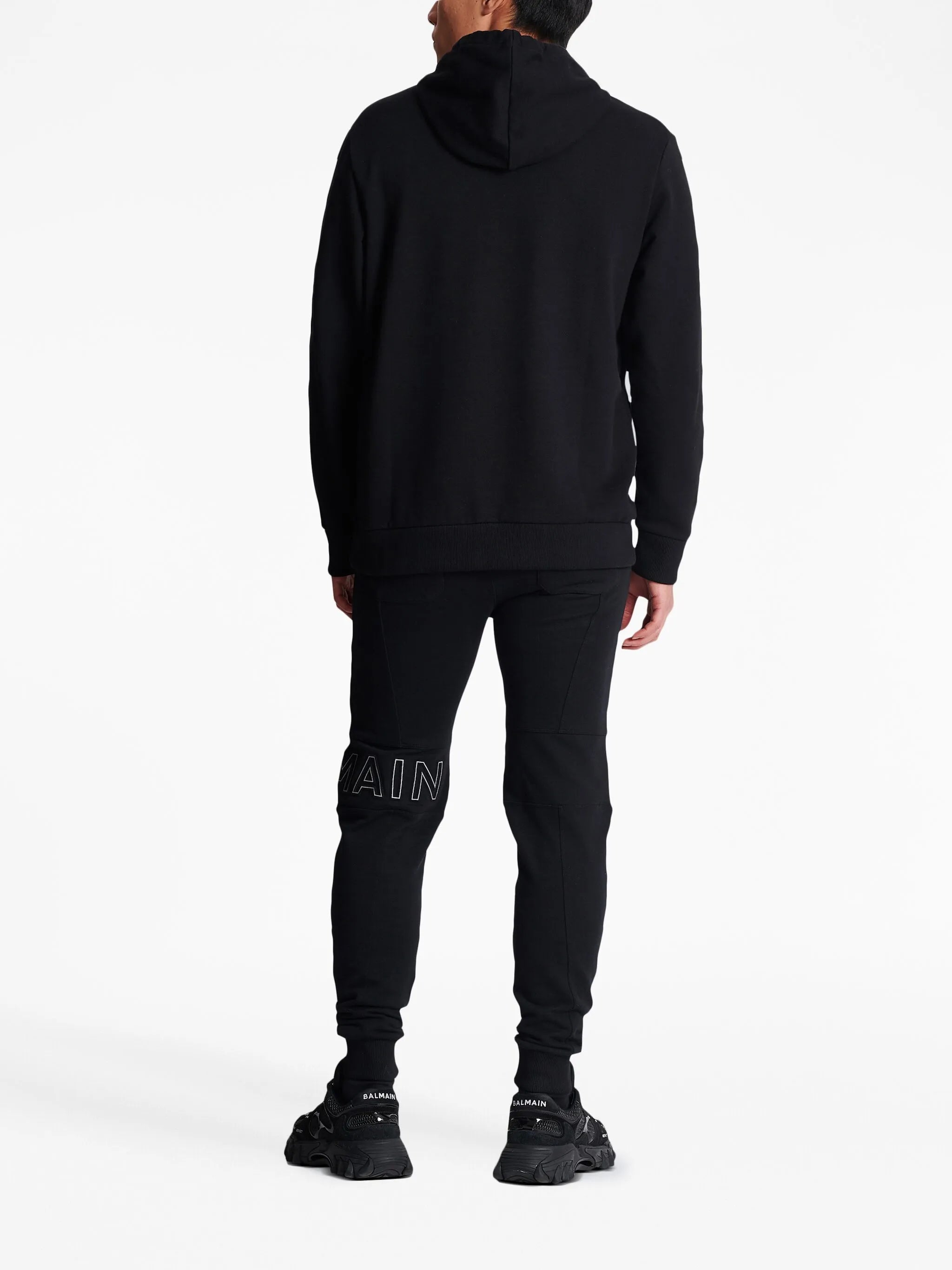 logo-print hoodie sweater