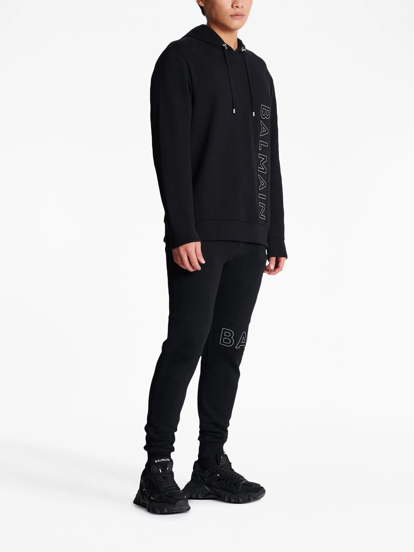 logo-print hoodie sweater
