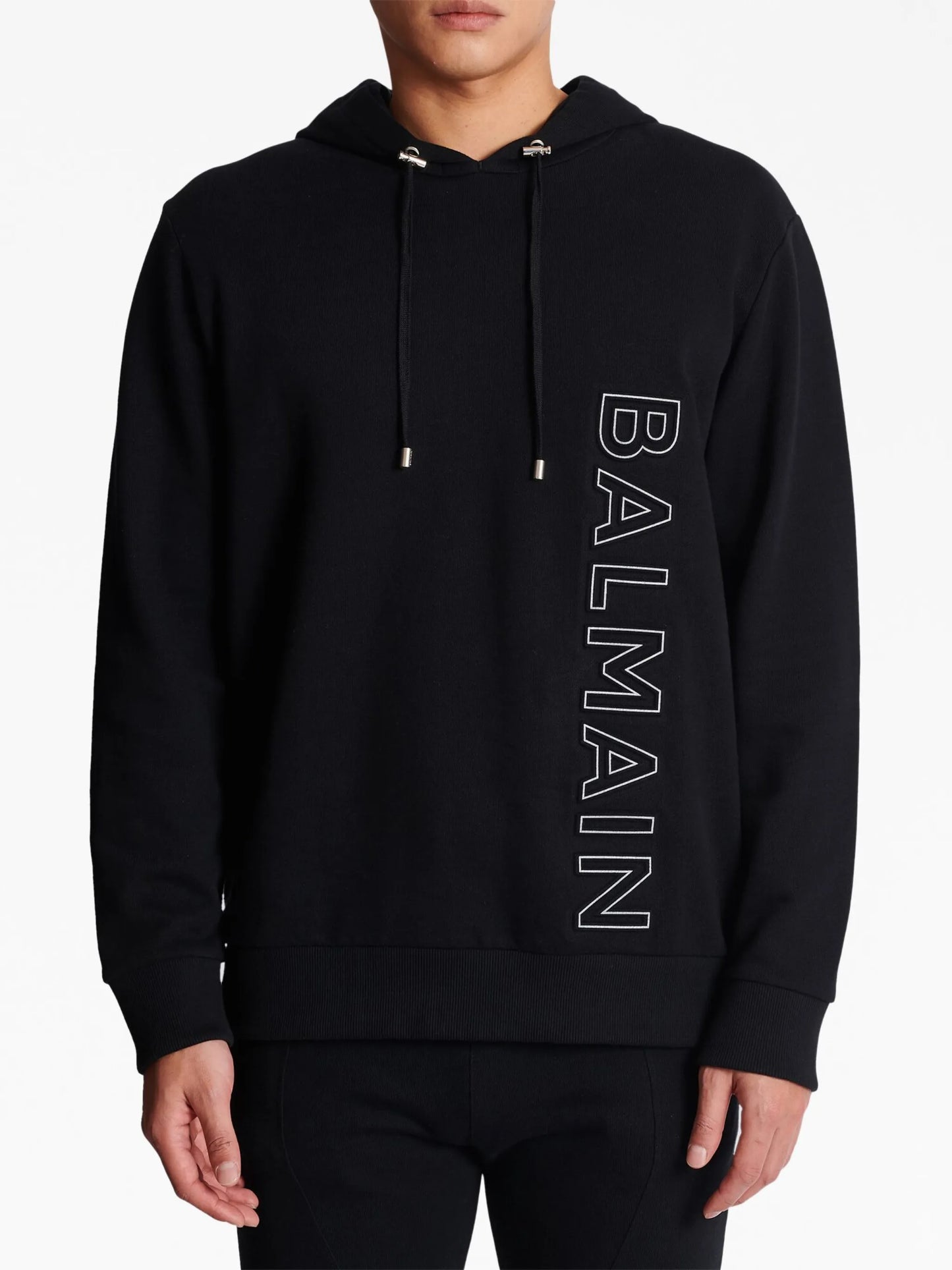 logo-print hoodie sweater