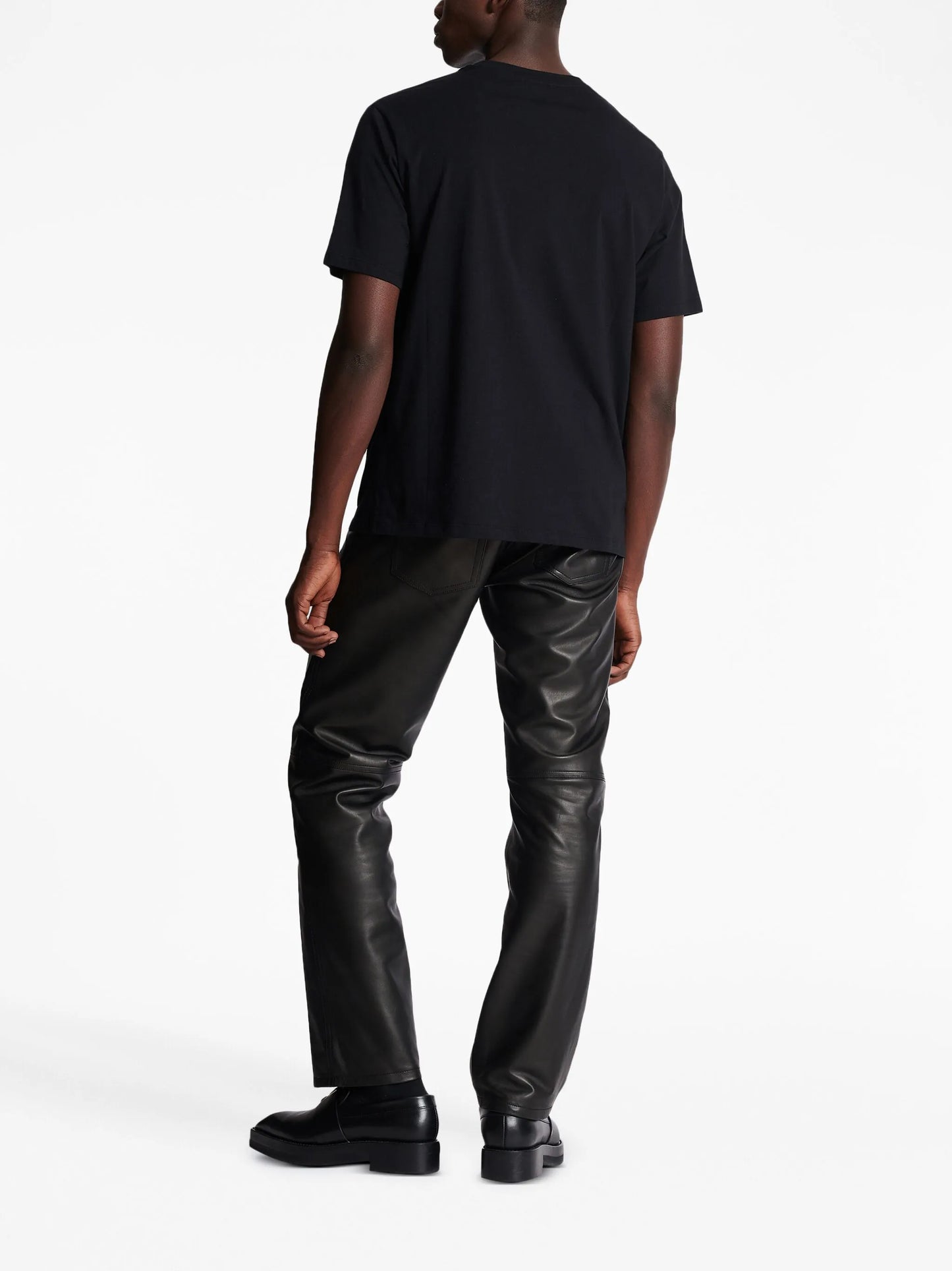 logo-embossed organic cotton T-shirt