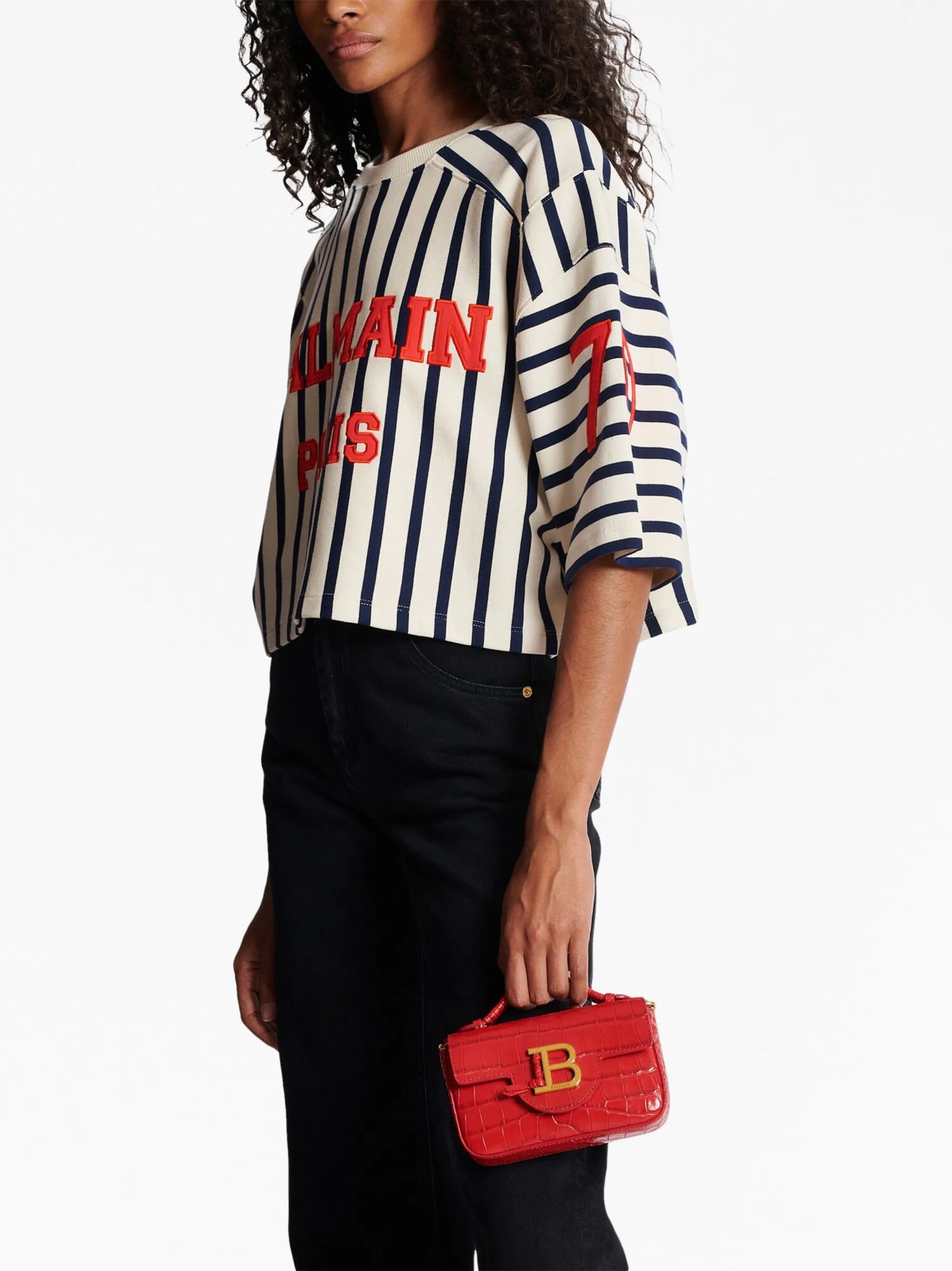 B-Buzz crocodile-effect mini bag