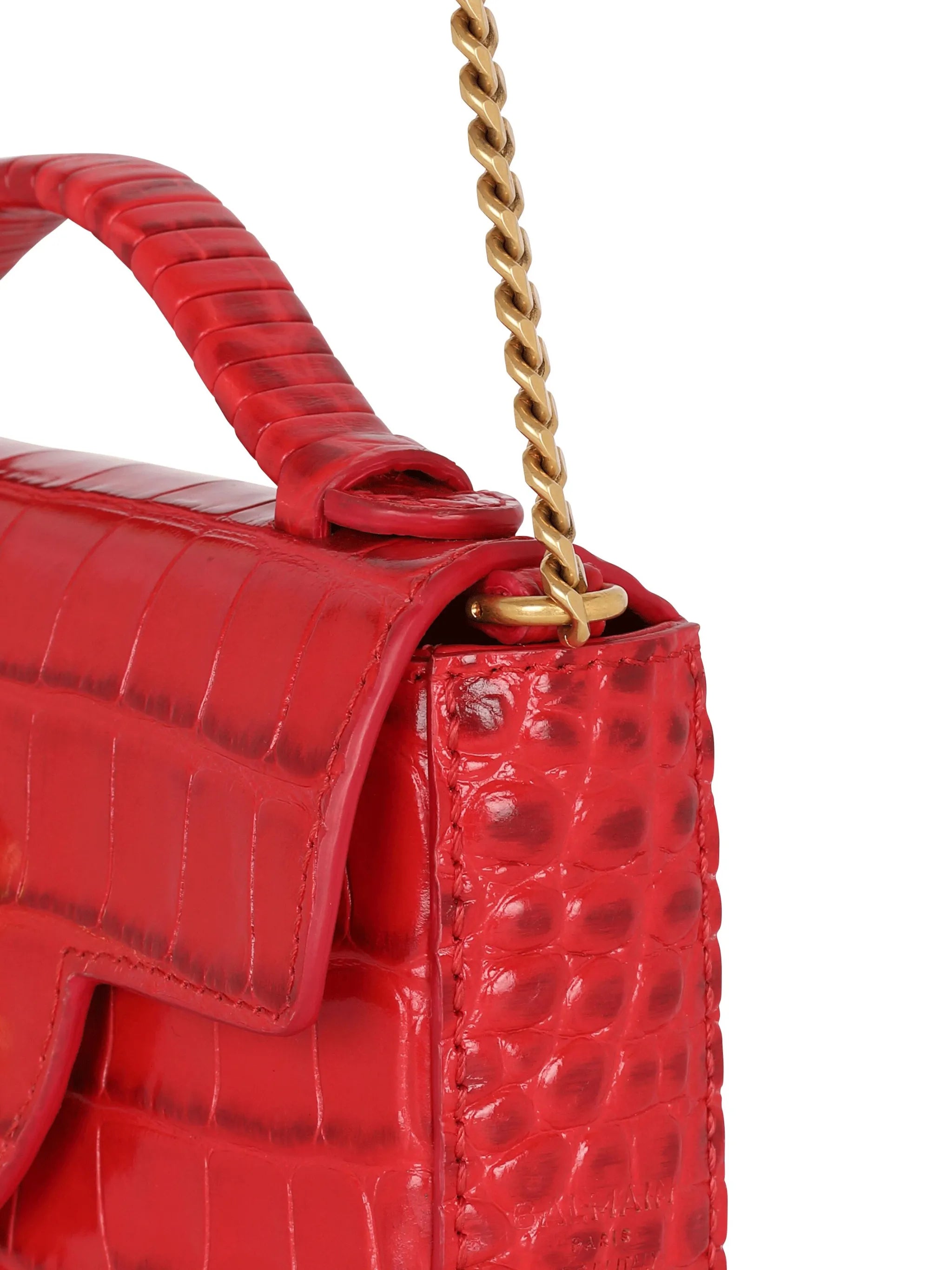B-Buzz crocodile-effect mini bag