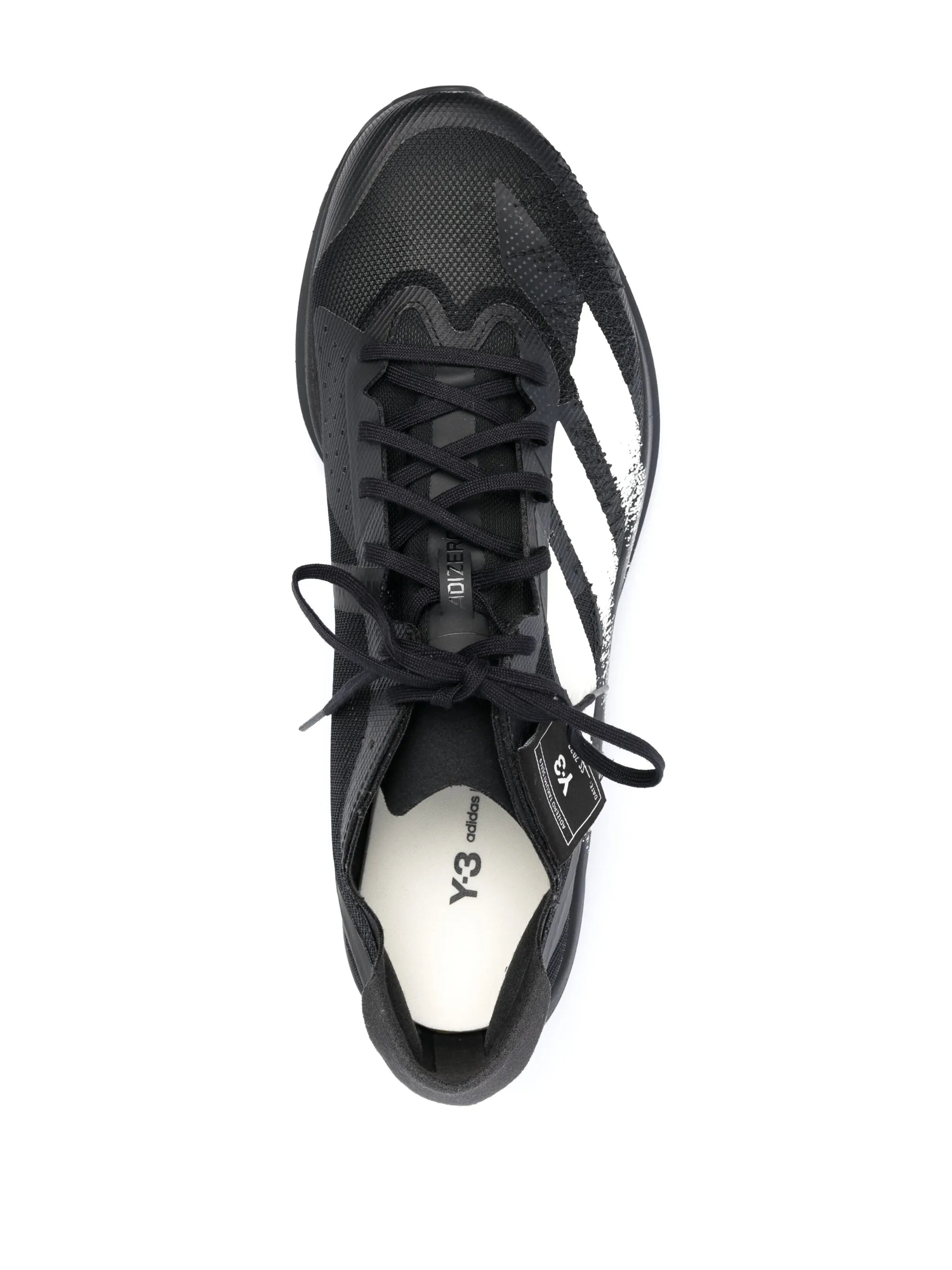 striped lace-up sneakers
