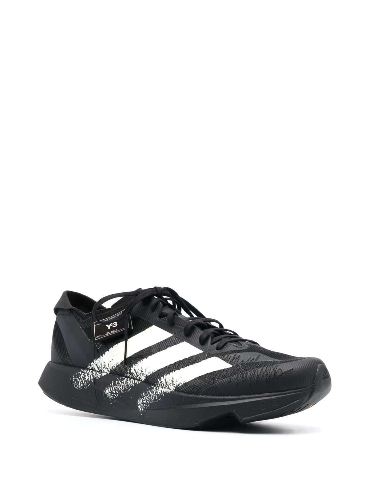 striped lace-up sneakers