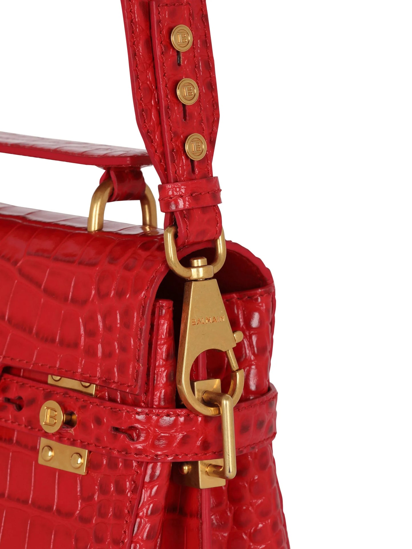 B-Buzz 23 crocodile-embossed tote bag