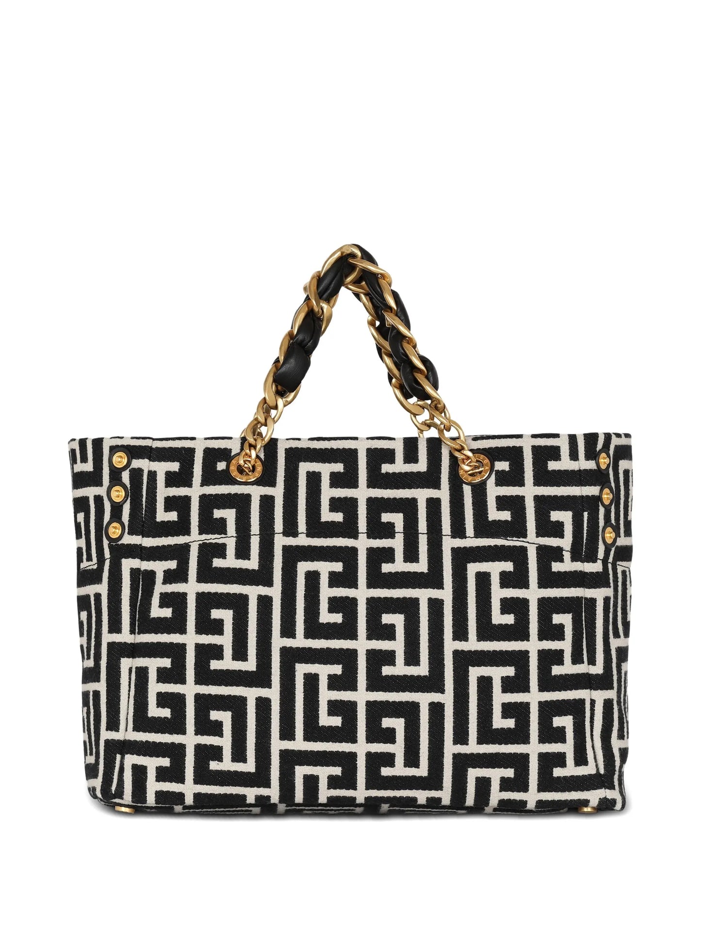 logo-plaque tote bag