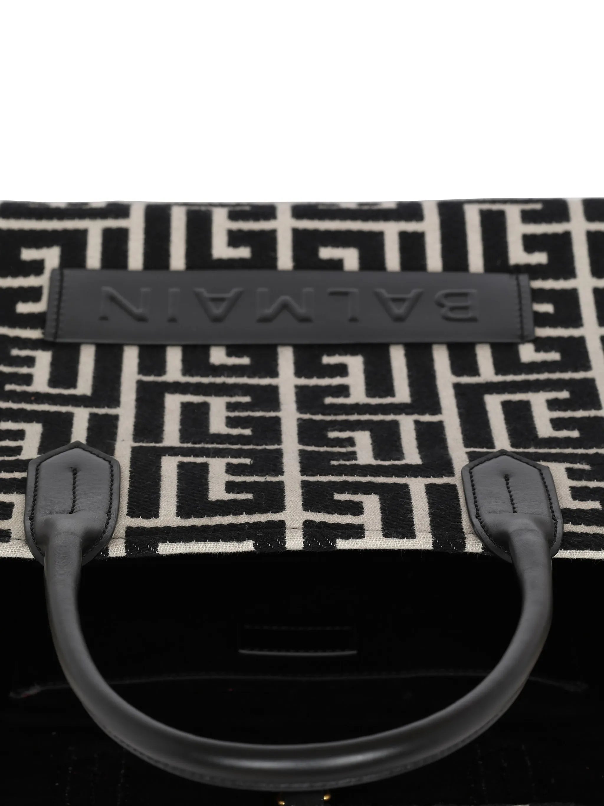 monogram-jacquard medium shopper bag