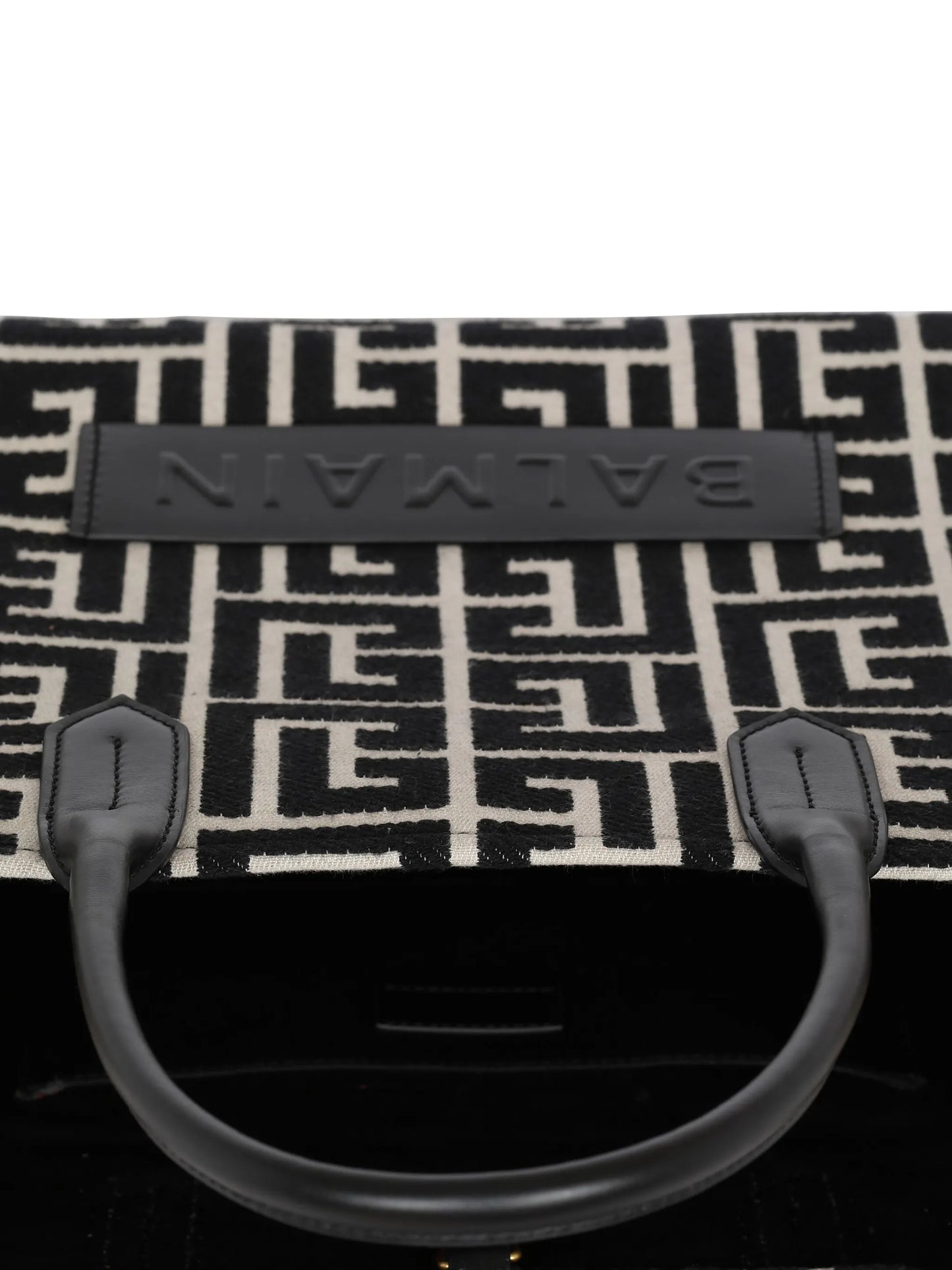 monogram-jacquard medium shopper bag