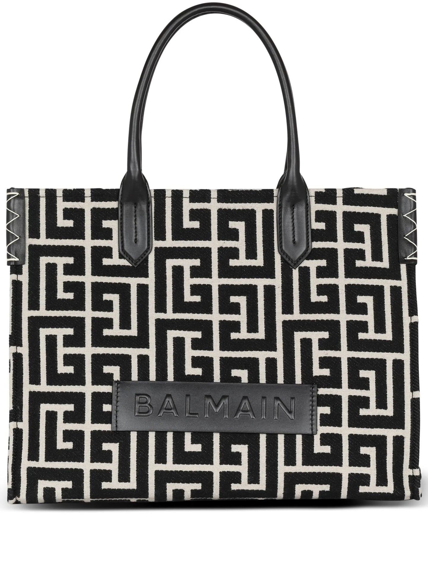 monogram-jacquard medium shopper bag