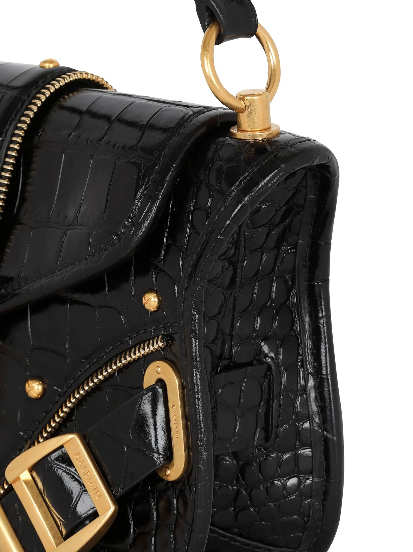 logo-plaque shoulder bag