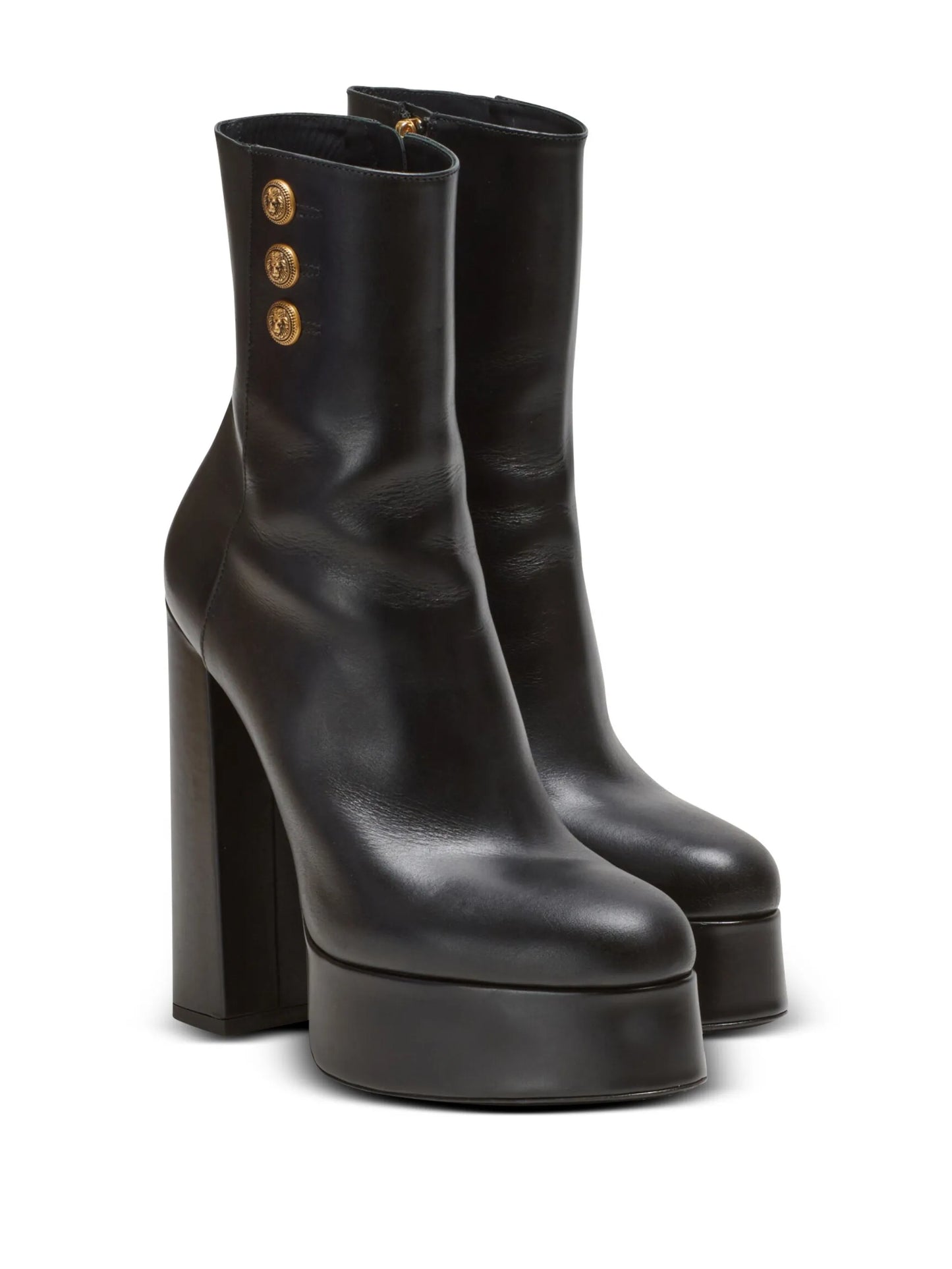 Brune 135mm leather ankle boots