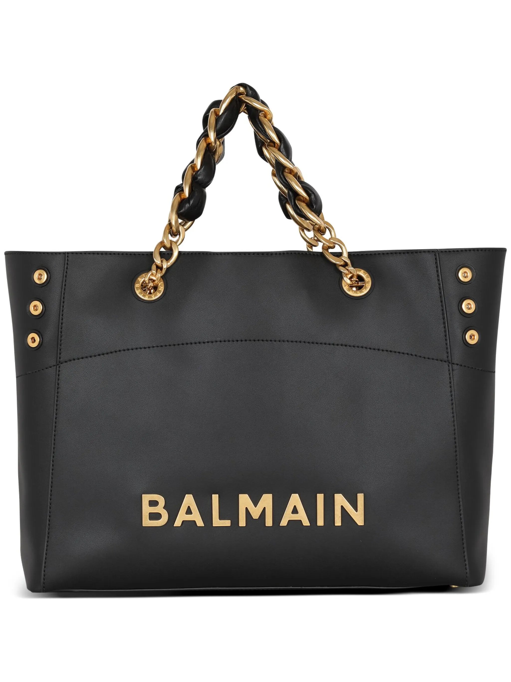 logo-plaque tote bag
