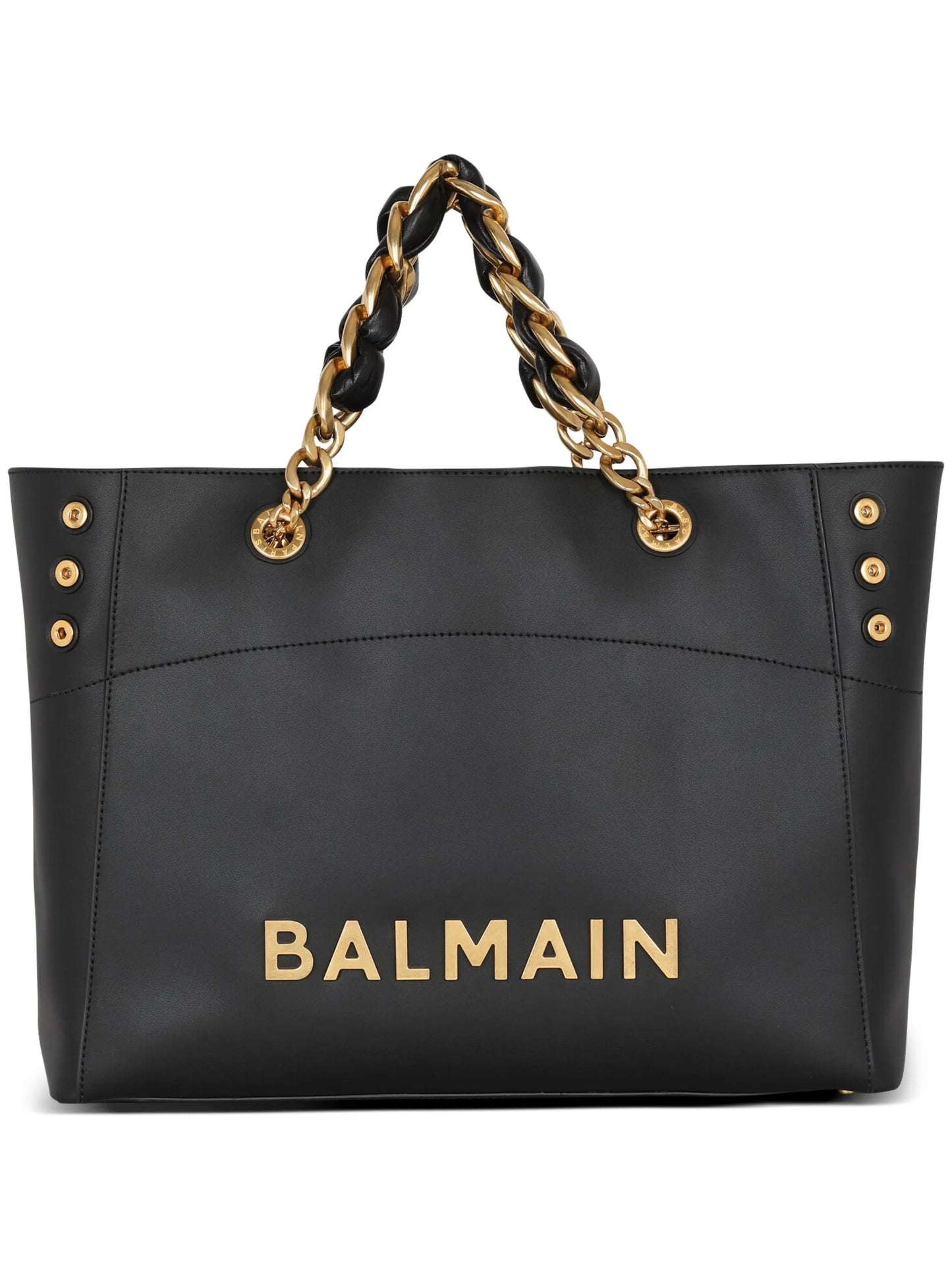logo-plaque tote bag