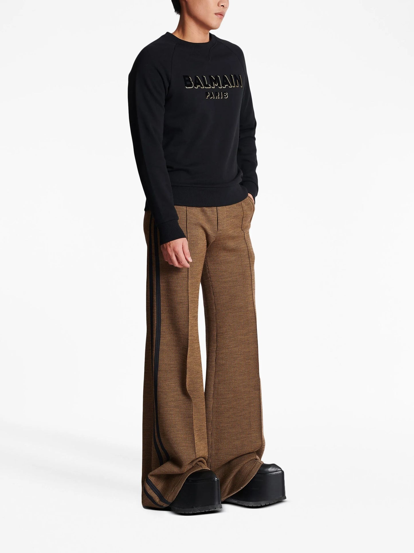 logo-print crew-neck sweatshirt