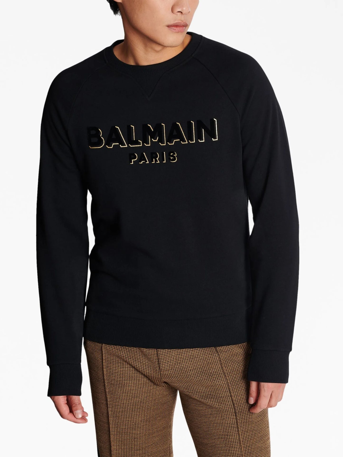logo-print crew-neck sweatshirt