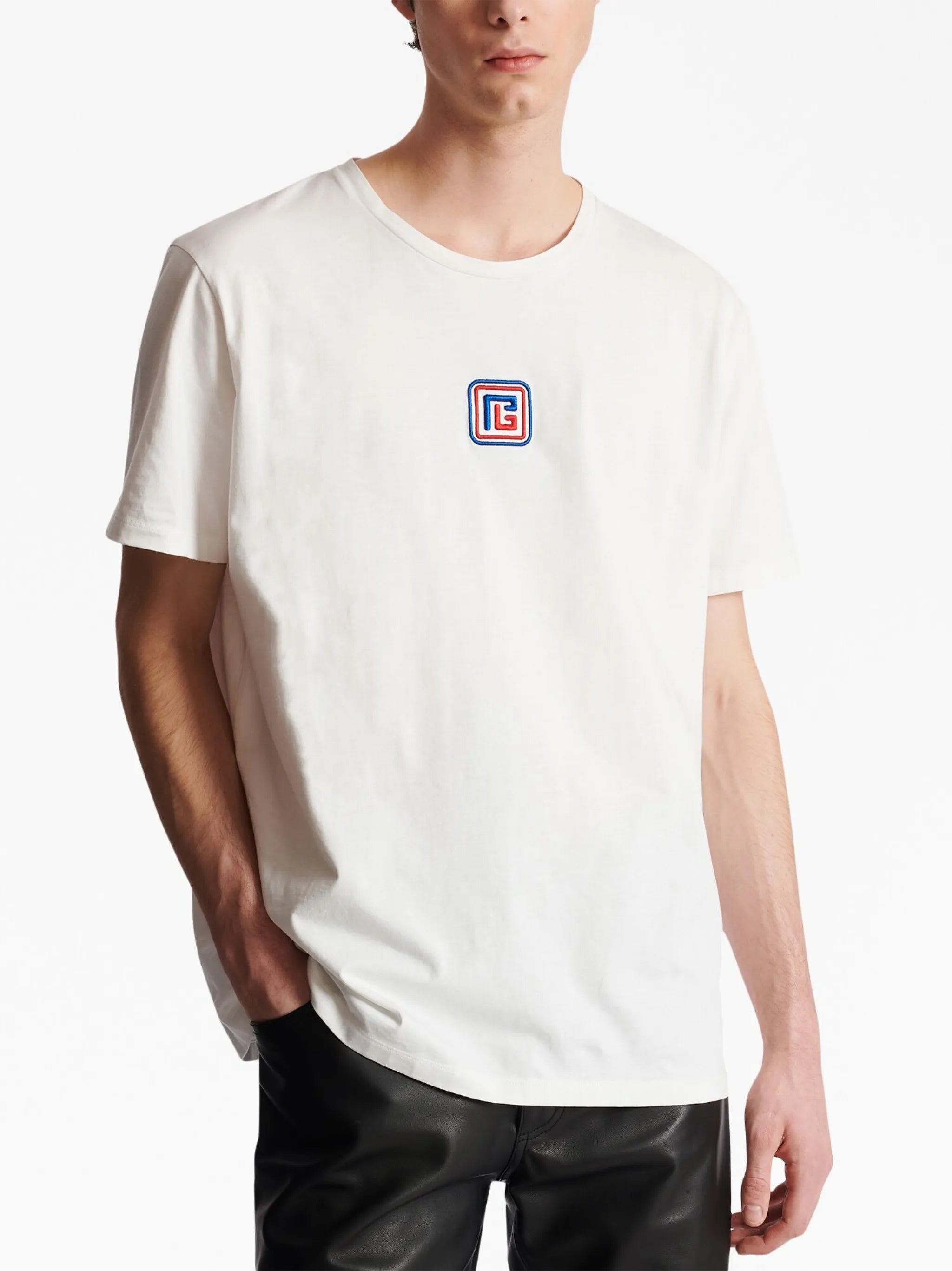 PB crew-neck T-shirt