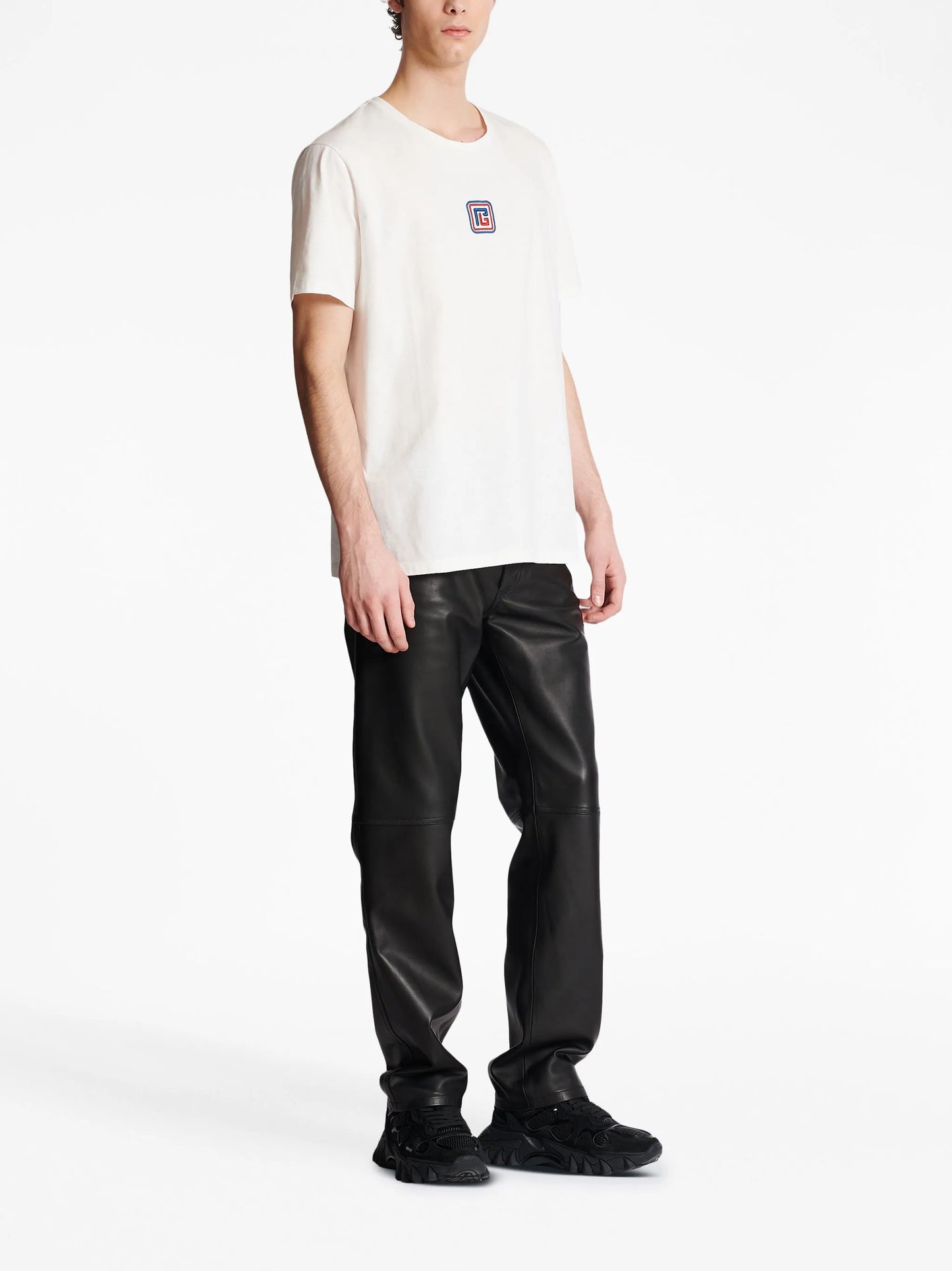 PB crew-neck T-shirt