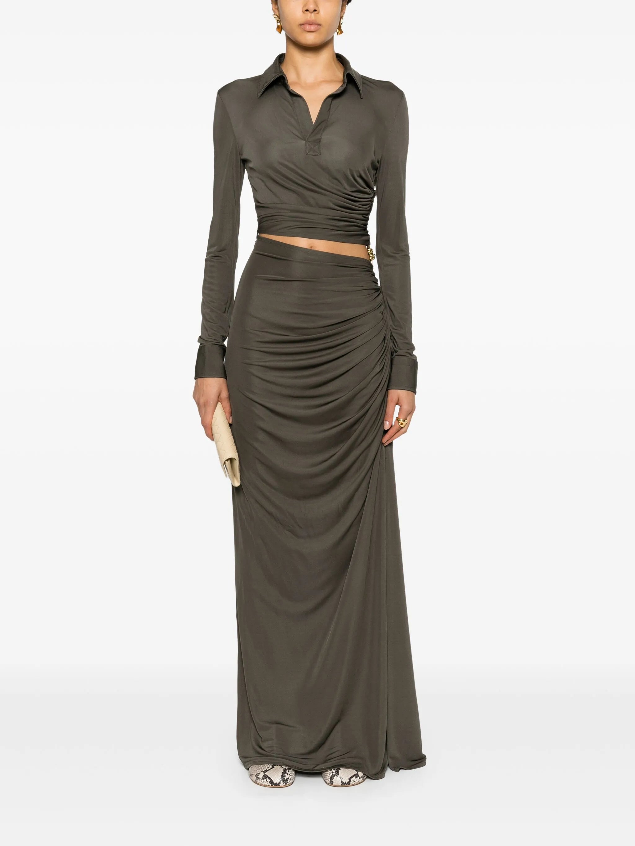 cut-out maxi dress