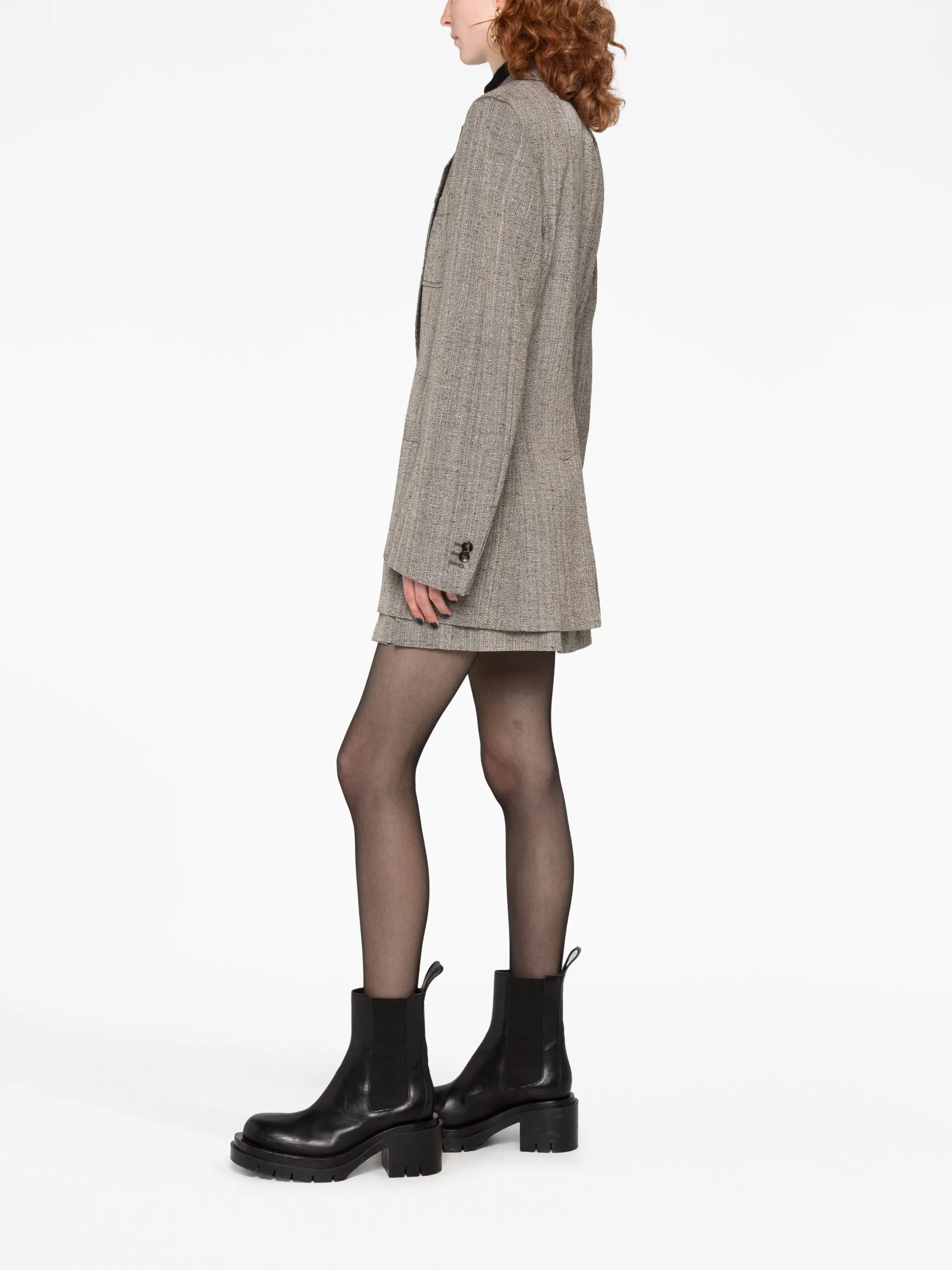 single-breasted blazer