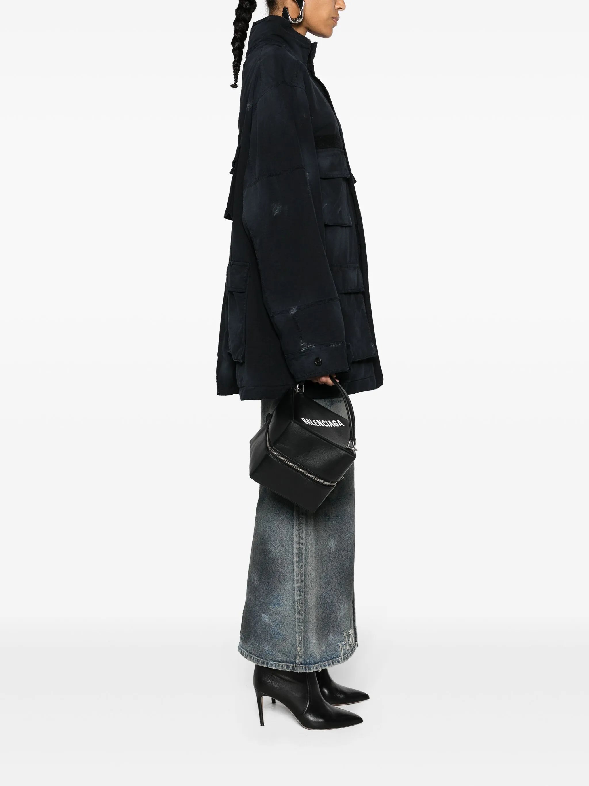 small 4x4 Boxy tote bag