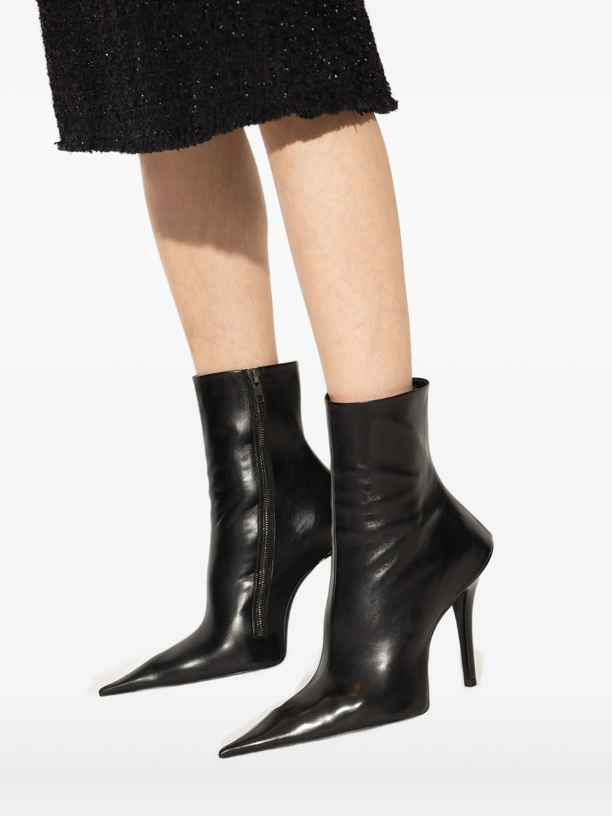 Witch leather boots