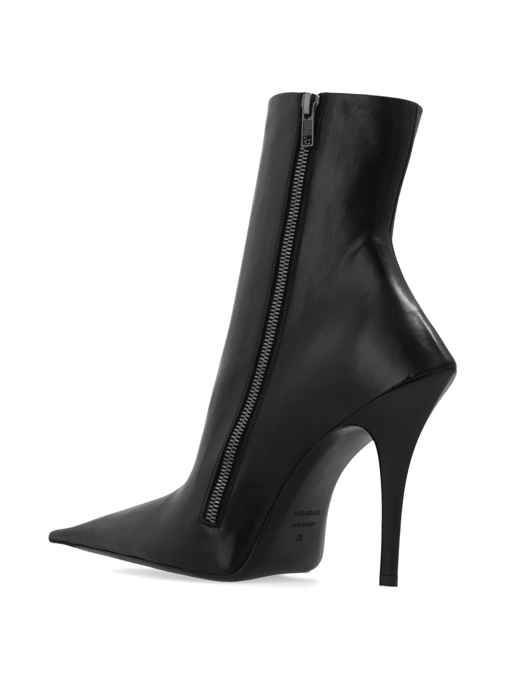 Witch leather boots