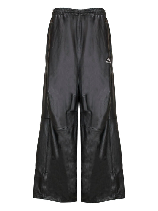3B Sports Icon leather track trousers