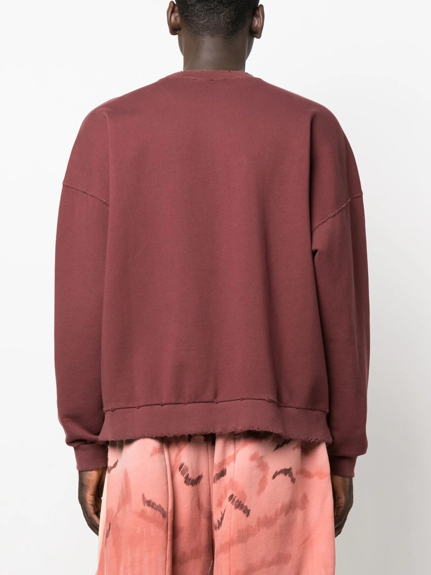 PA Monogram-embroidered cotton sweatshirt