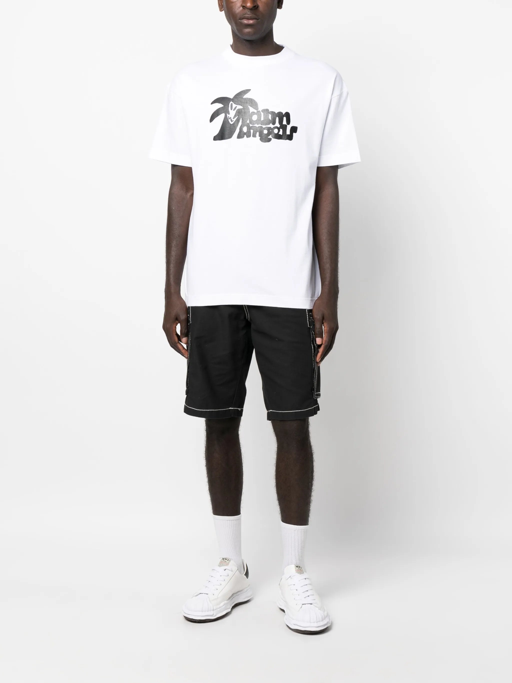 Hunter logo-print cotton T-shirt