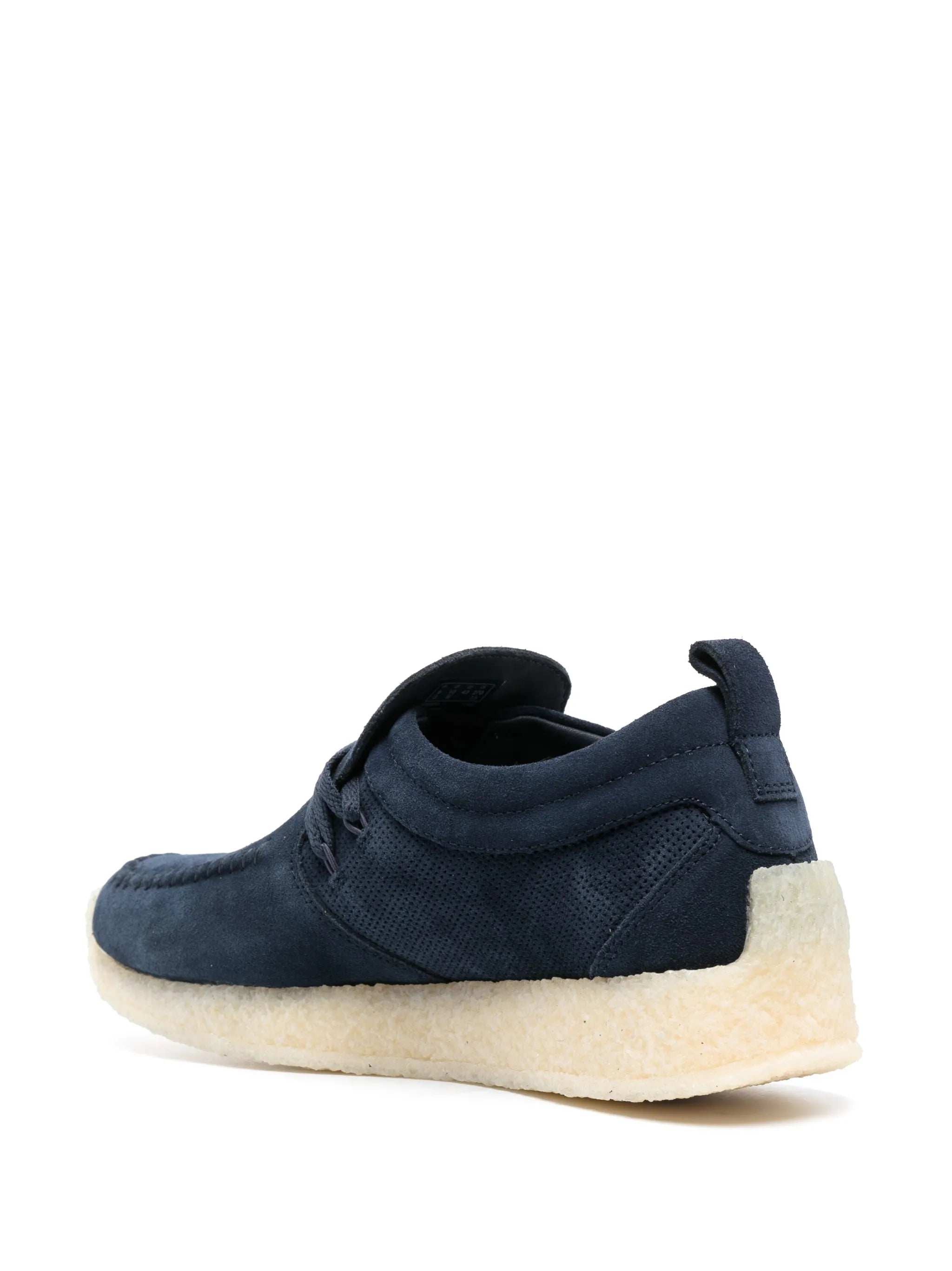 lace-up suede loafers