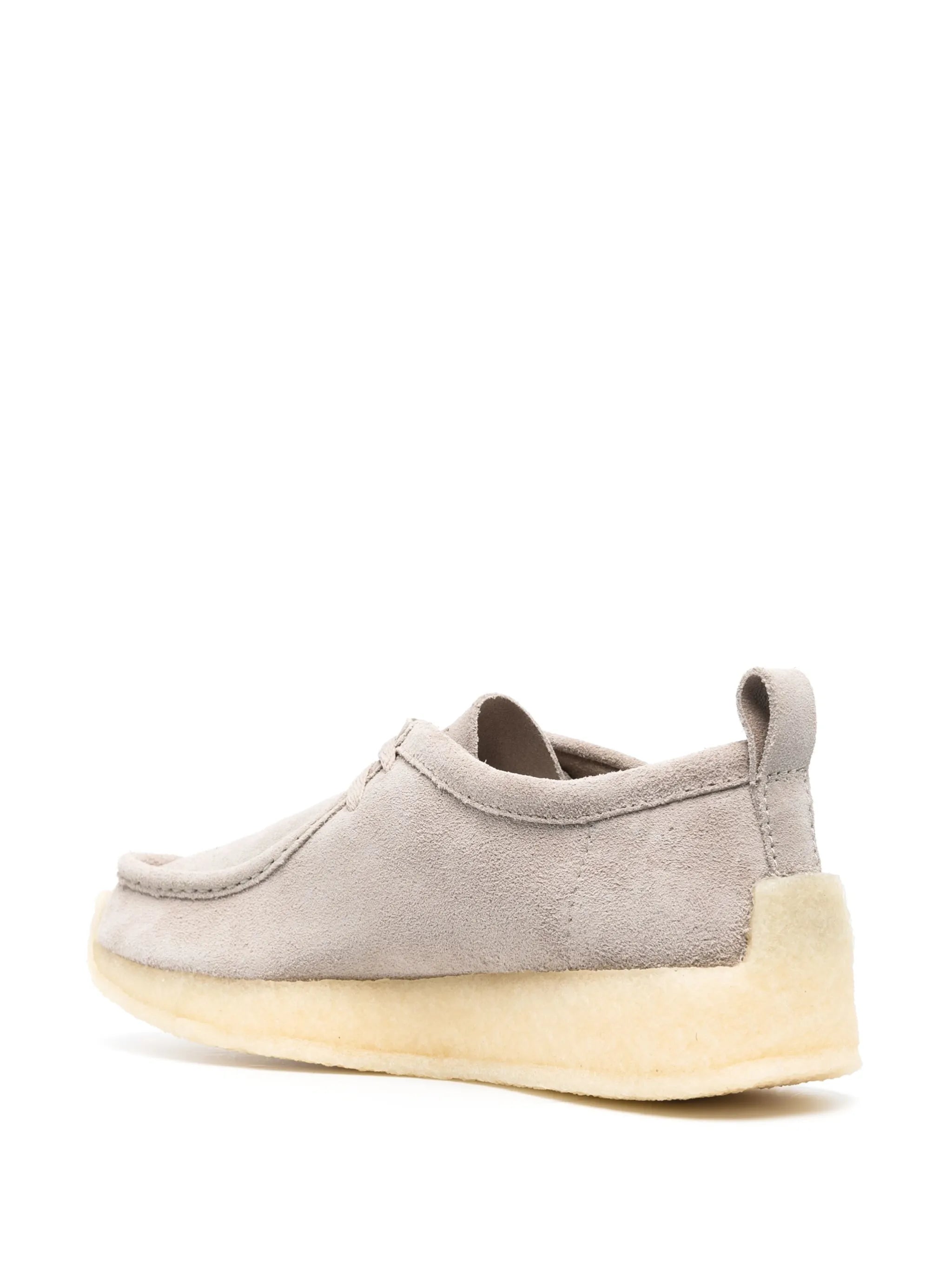 lace-up suede loafers
