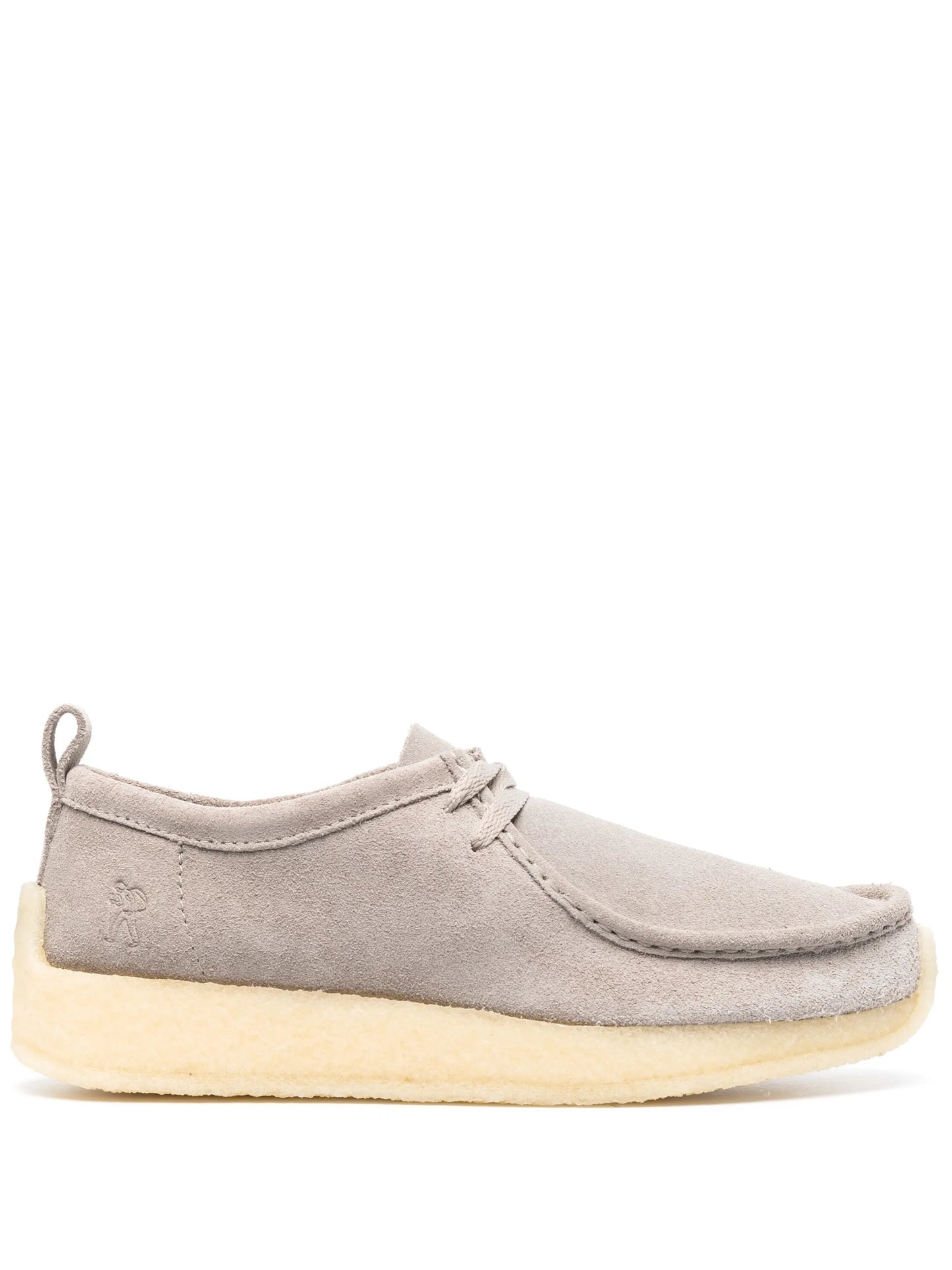 lace-up suede loafers