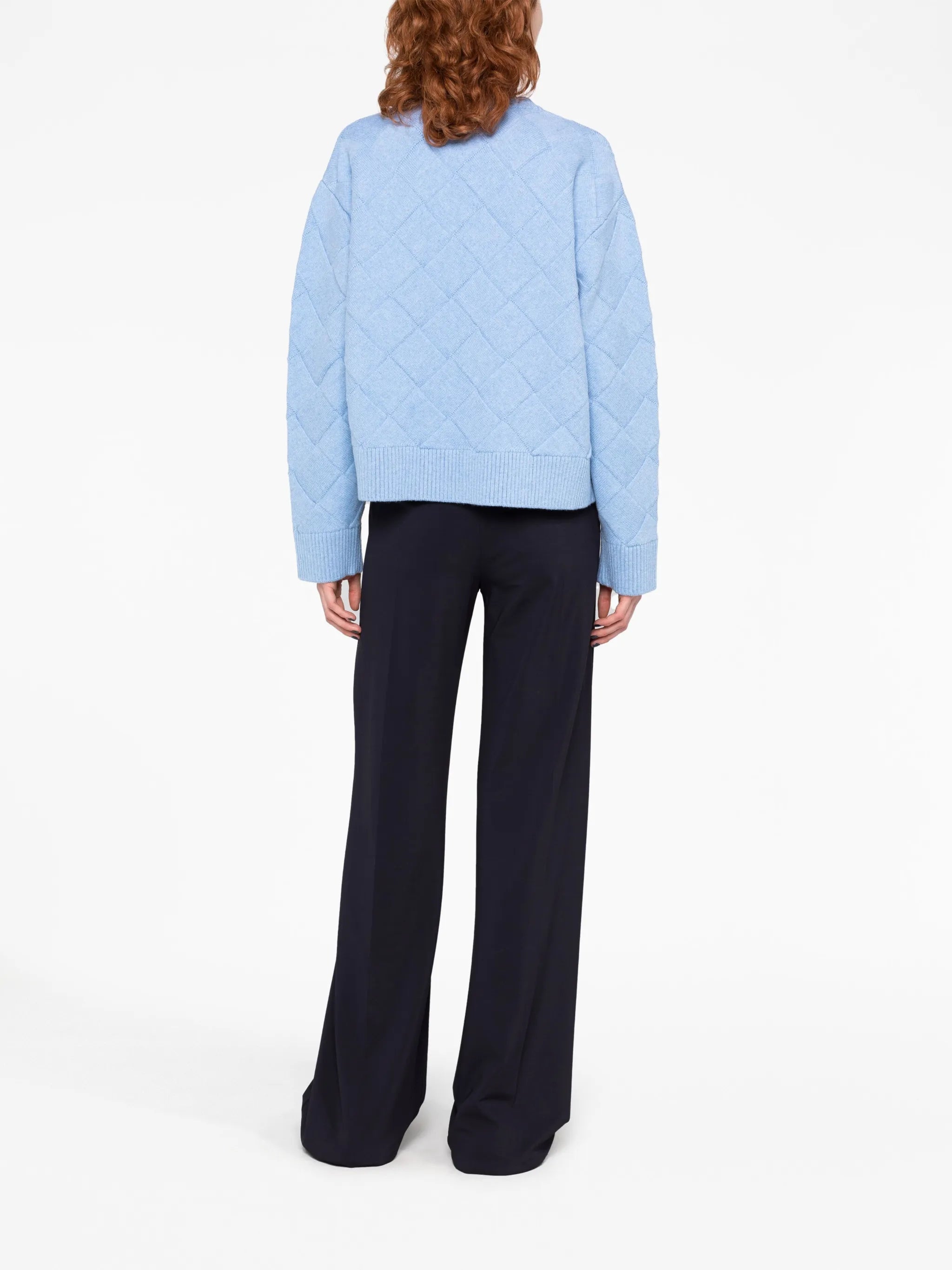 Intreccio wool-blend jumper