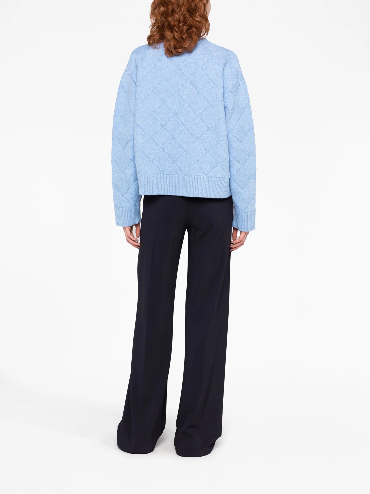 Intreccio wool-blend jumper