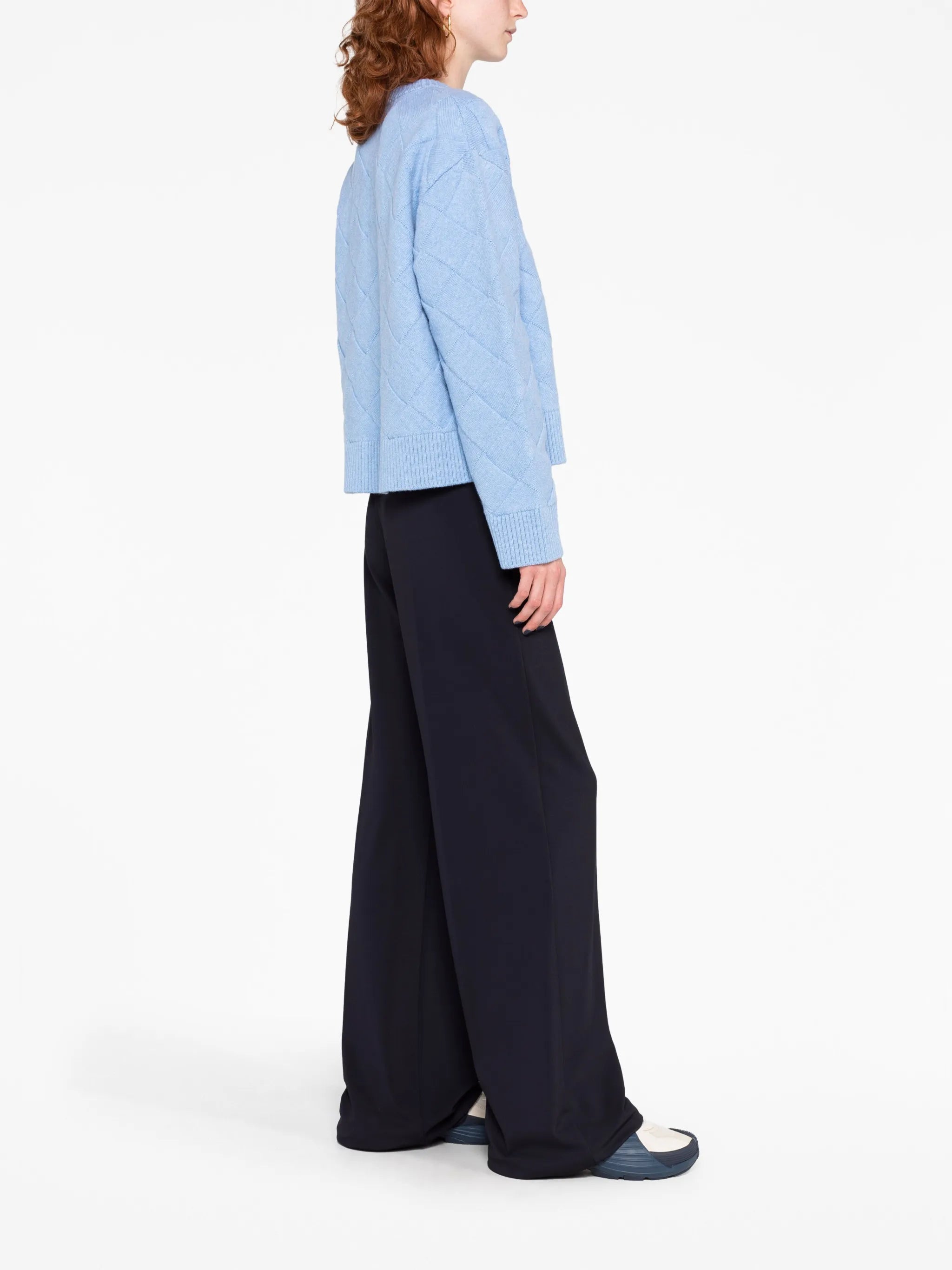 Intreccio wool-blend jumper