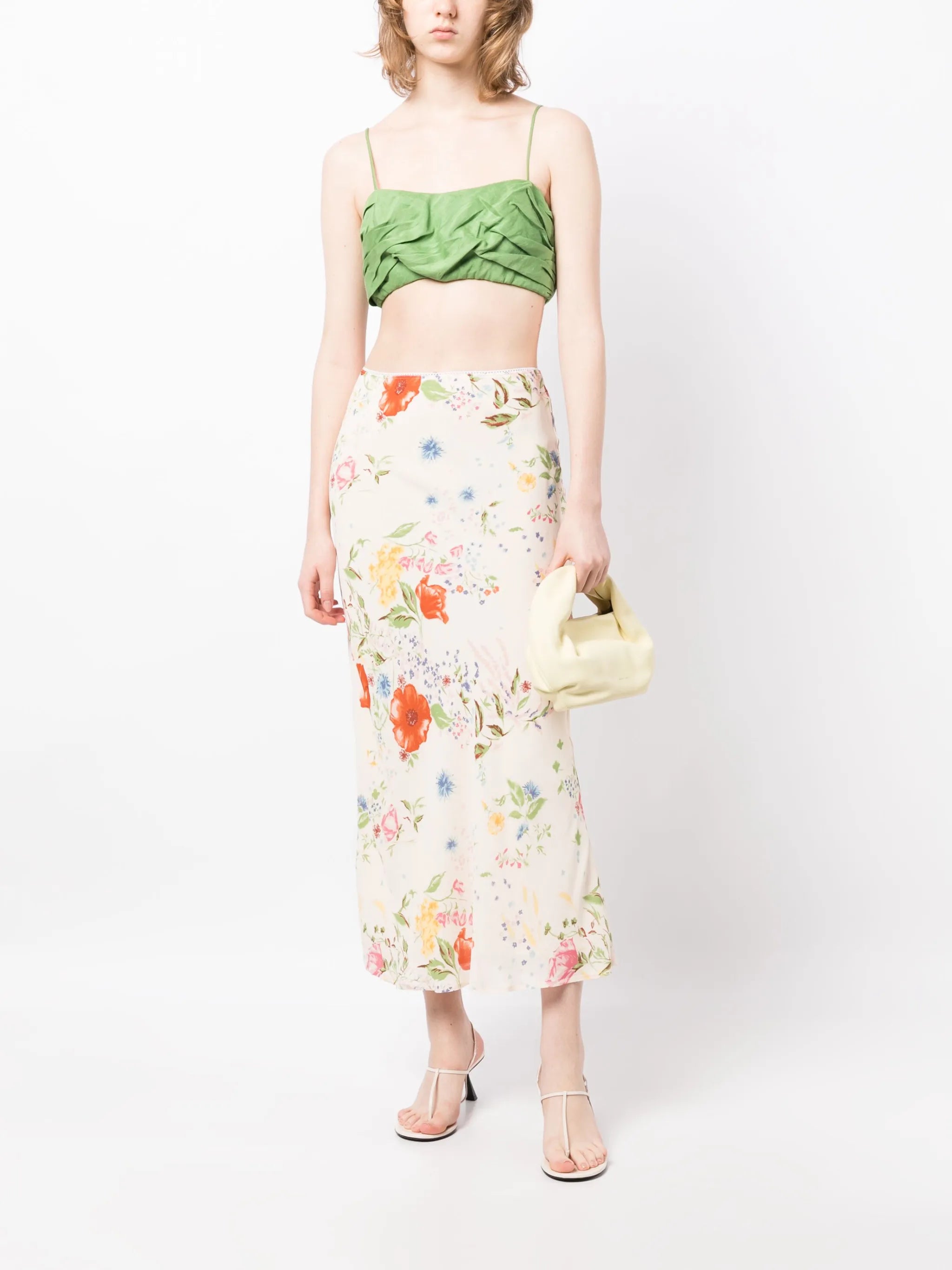 Layla high-waist skirt