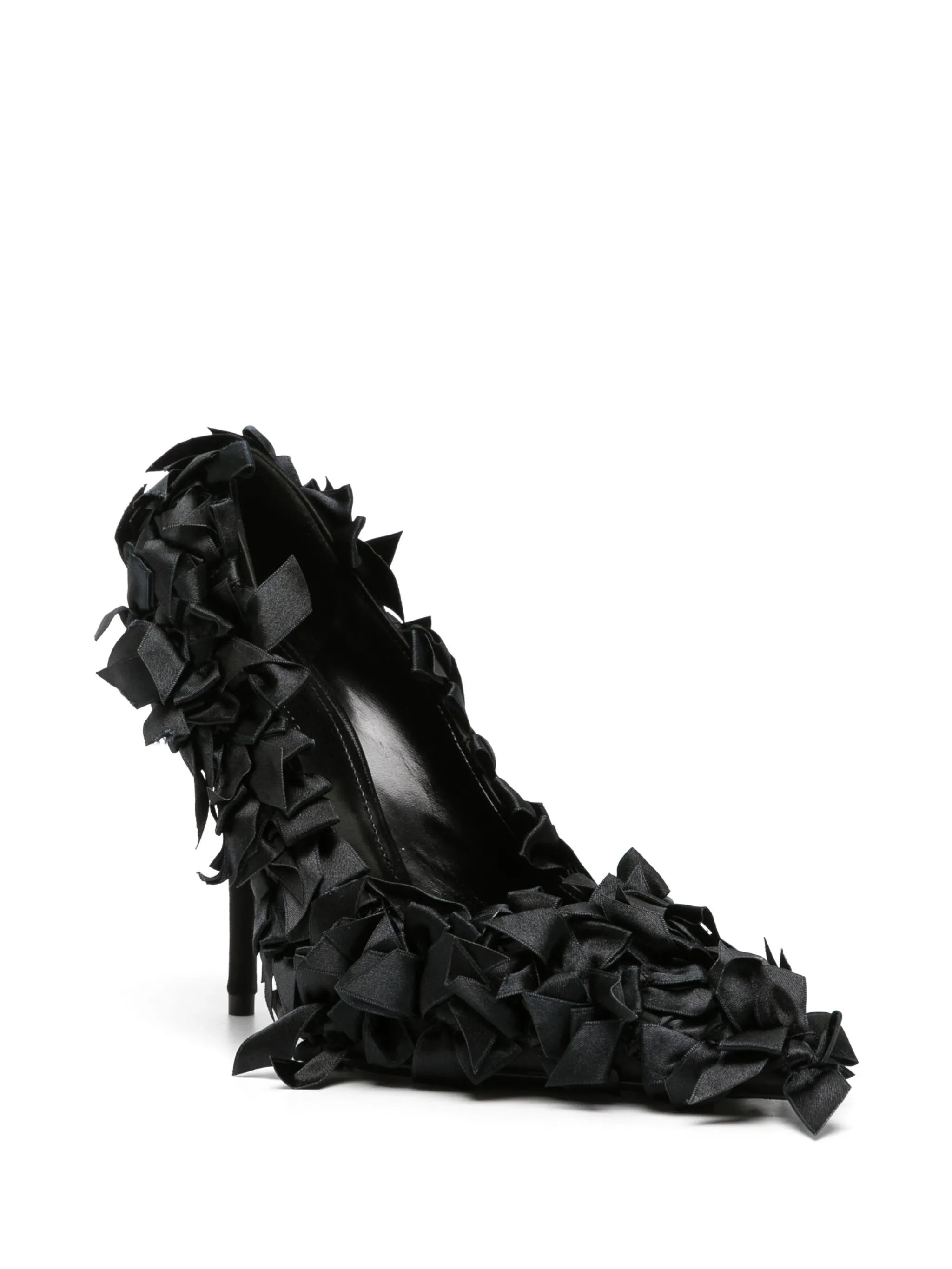 110mm Marie-Antoinette bow-embellished pumps