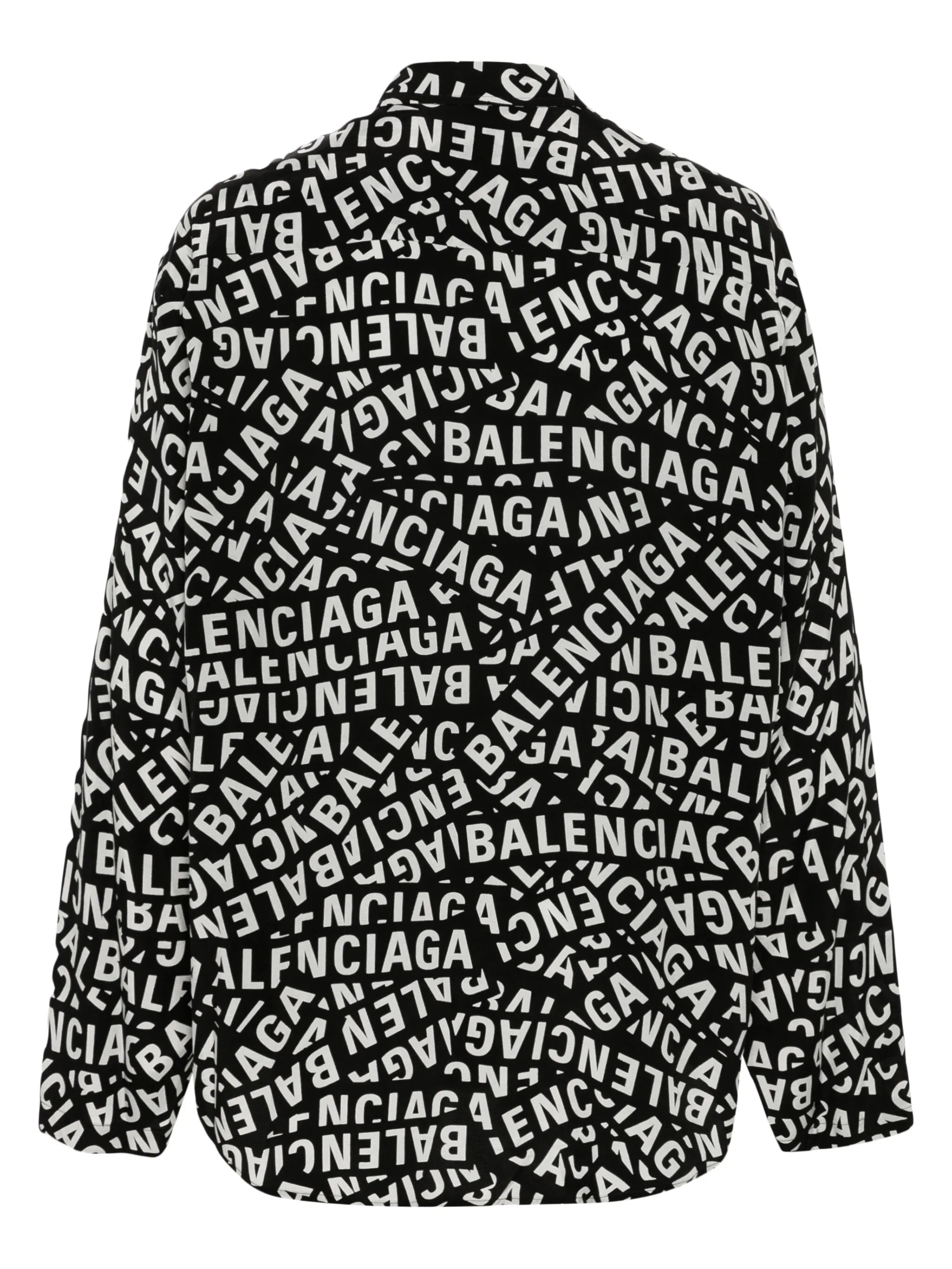 logo-print shirt