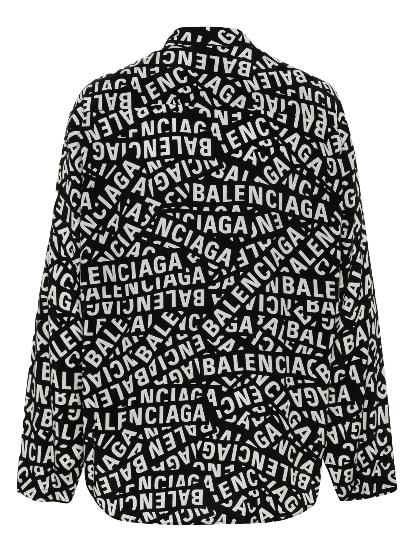 logo-print shirt