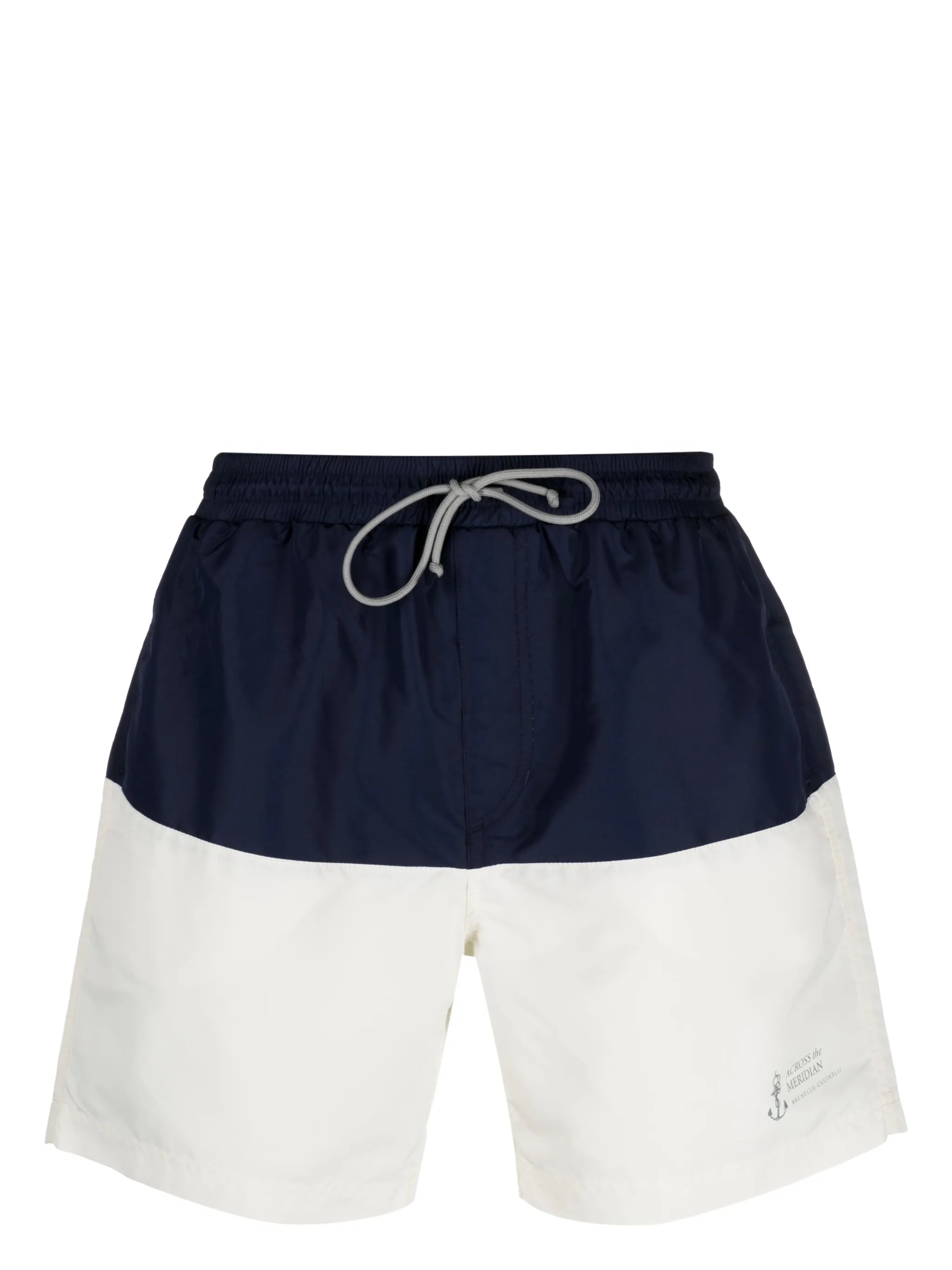 colour-block swim shorts