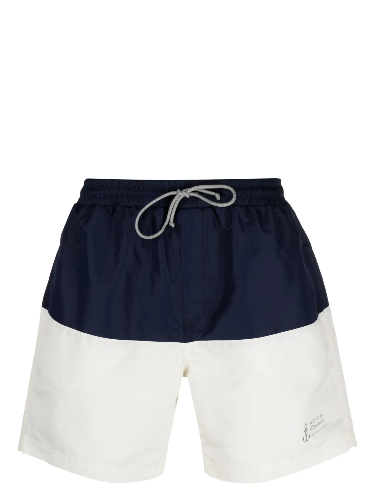 colour-block swim shorts